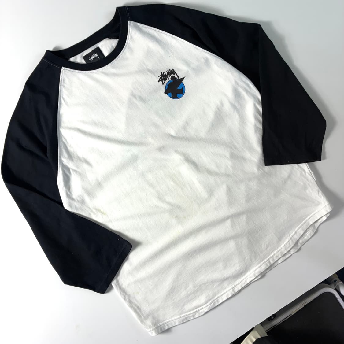 Stussy  스투시 90,s 7부 월드와이드 나그랑 롱슬리브 티셔츠   상품이미지4