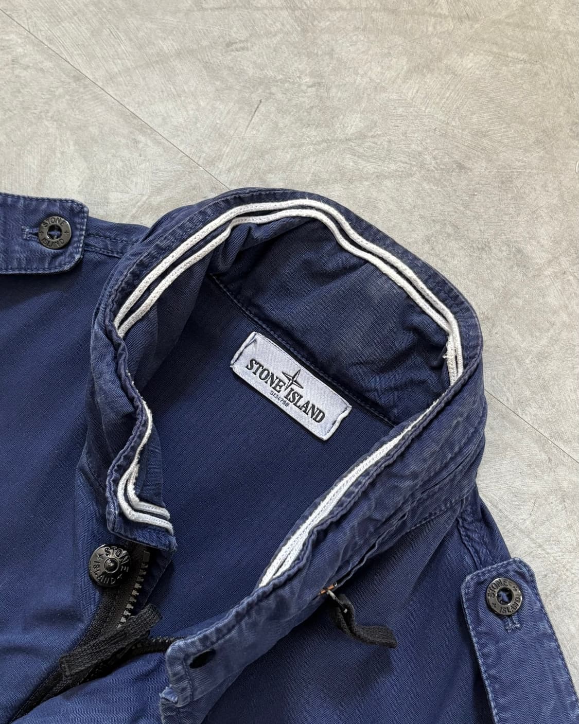 Stone Island 스톤아일랜드 2012FW 가먼트다잉 밀리터리 자켓 상품이미지7