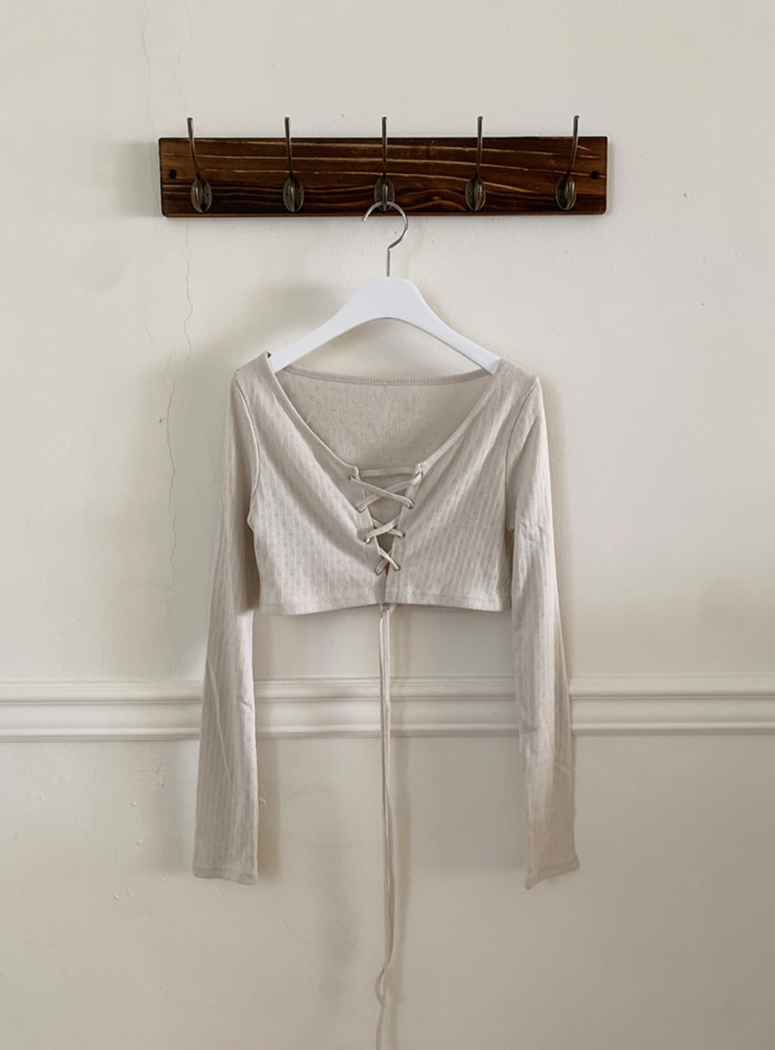 밀크티 아일렛 볼레로 가디건 나시 세트 상품이미지4