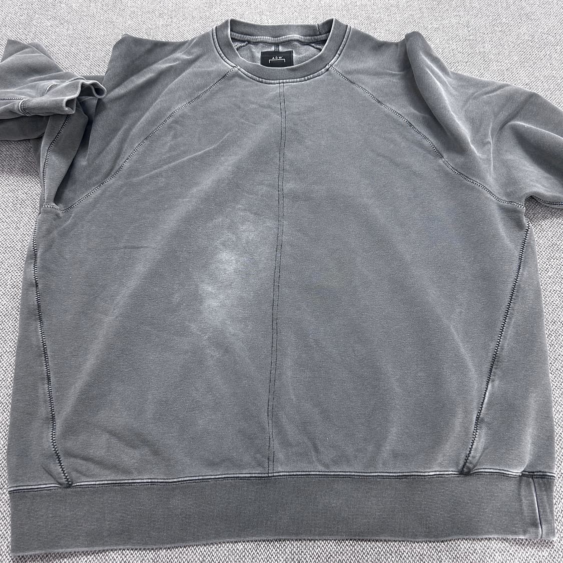 컨버스 X 어콜드워 피그먼트 워싱 맨투맨(L) 상품이미지7