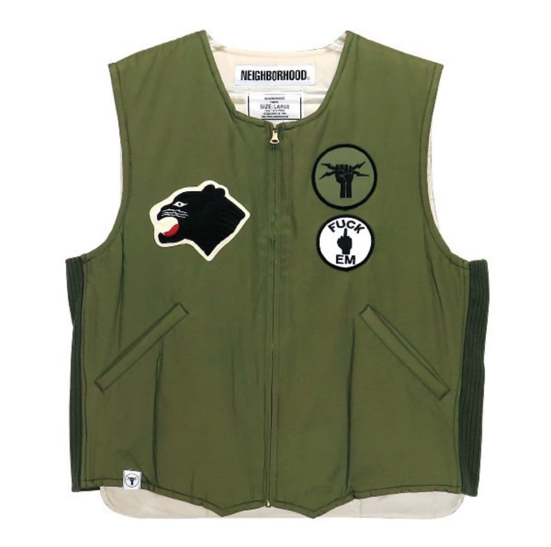 네이버후드 패딩조끼 상품이미지1