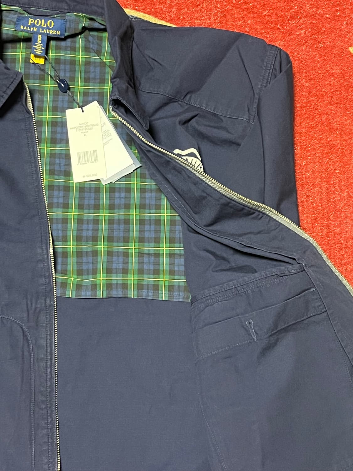 폴로 캔버스 크레스트 프린트 자켓 상품이미지4