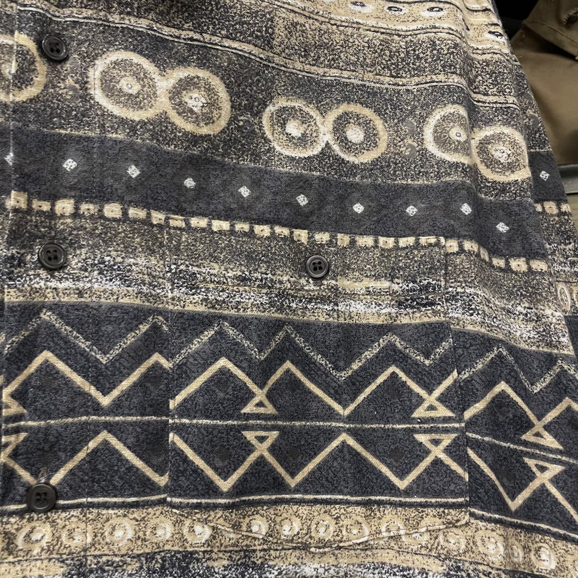 Stanley 빈티지 나바호 에스닉 패턴 포켓 셔츠 상품이미지5