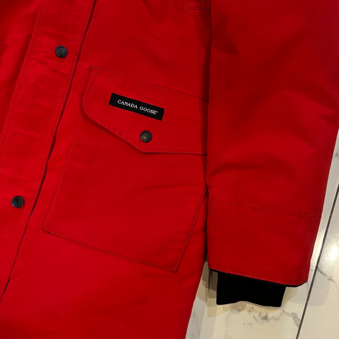 캐나다구스 트릴리움파카 TrilliumParka XL 코요테퍼 레드라벨 상품이미지5