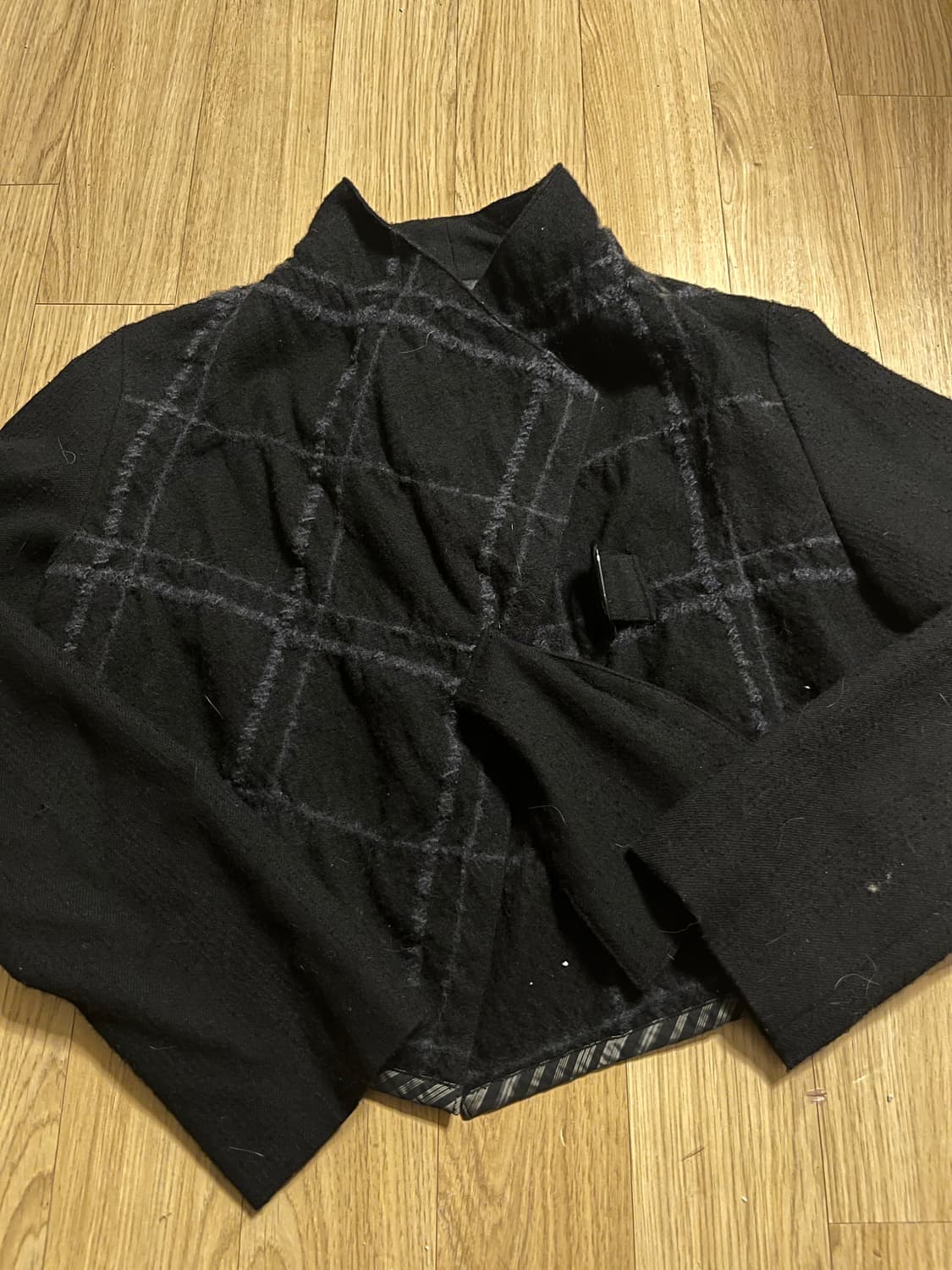 빈티지 체크자켓 상품이미지1