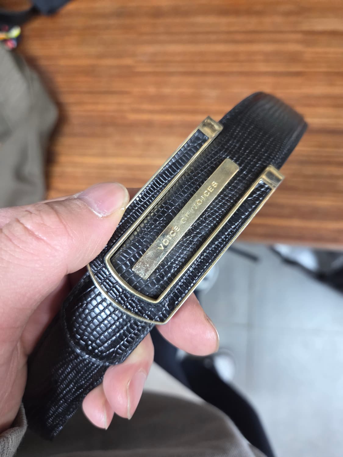 보브 vov 가죽 벨트 대략 96cm 상품이미지2