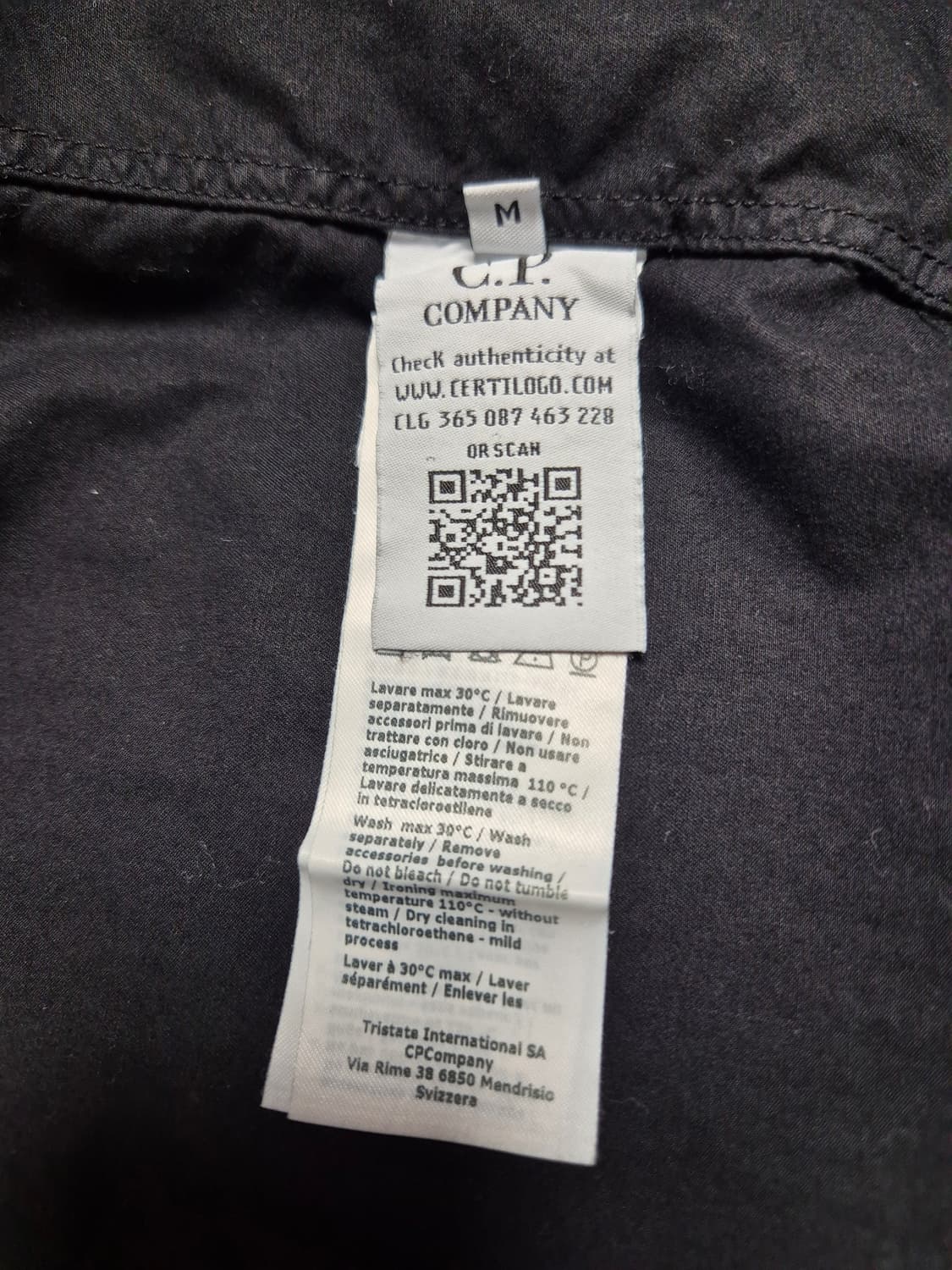 C.P. Company 블랙셔츠 자켓 상품이미지5