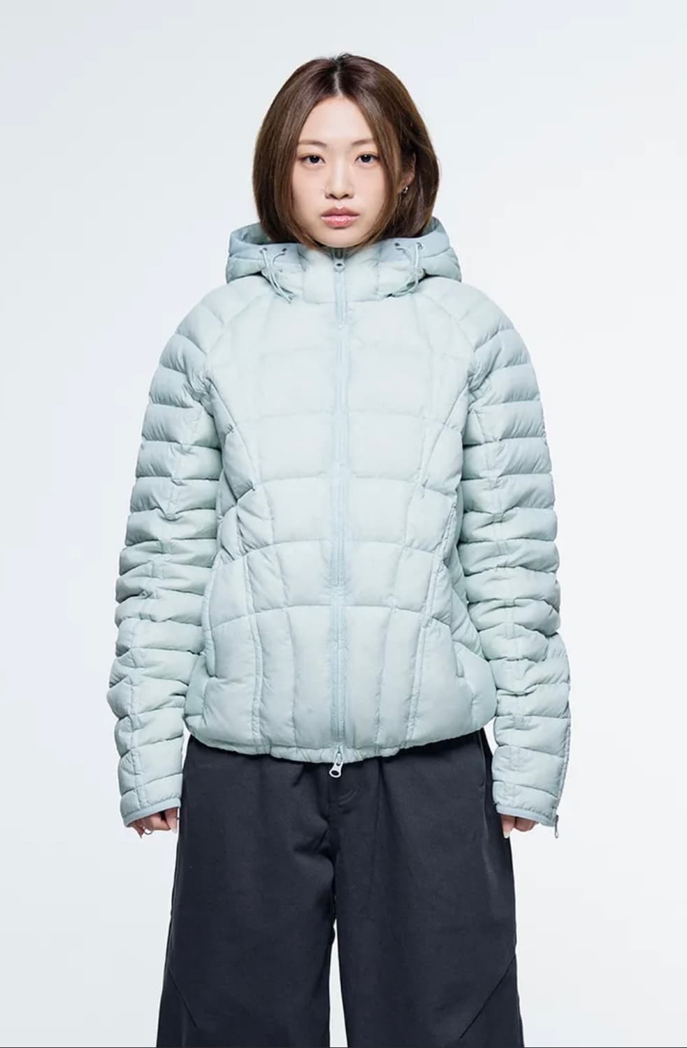 (새상품)더콜디스트모먼트 덕다운 패딩 L 상품이미지3