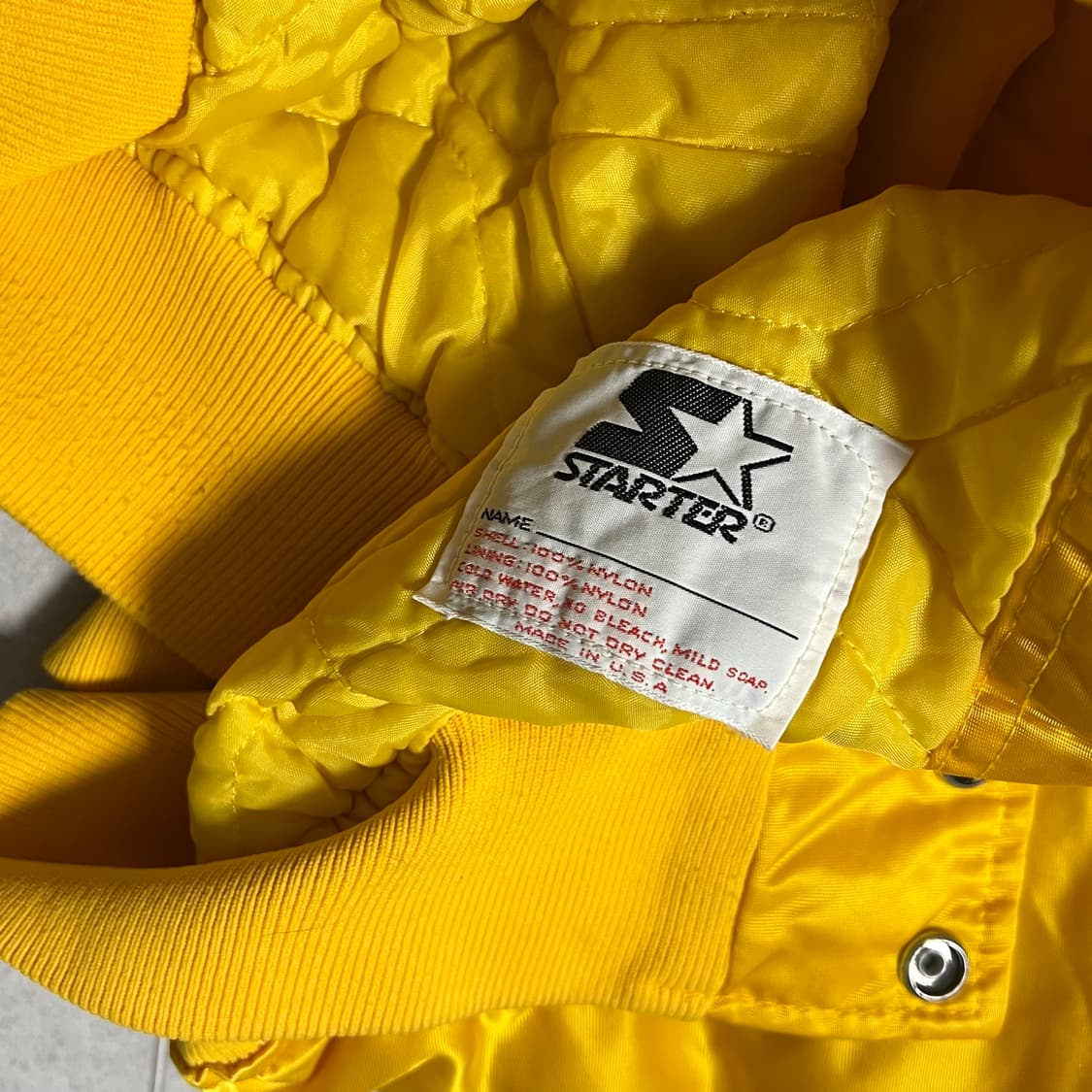 M / 90s 스타터 LA 레이커스 바시티 자켓 상품이미지5