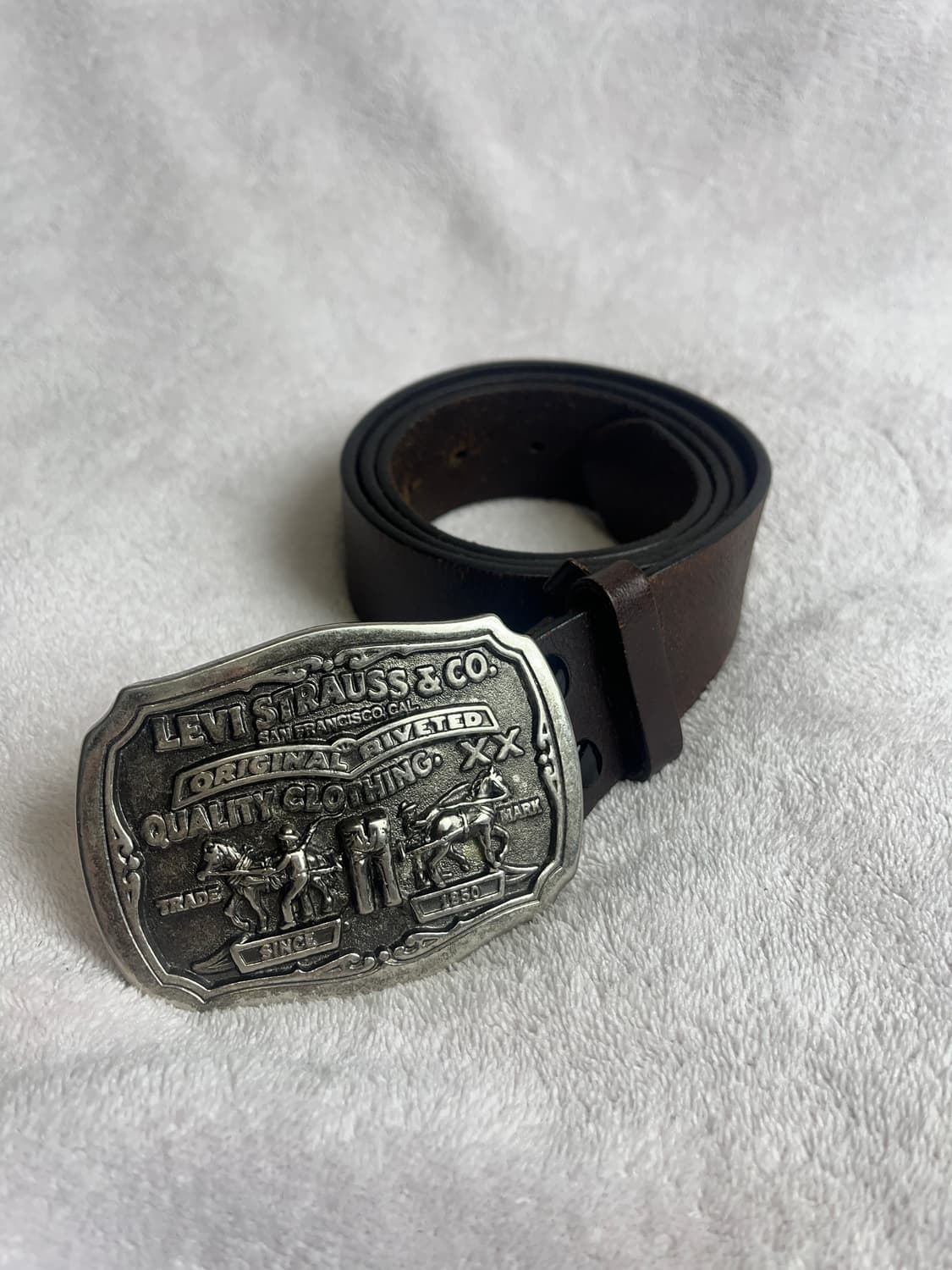 리바이스 빈티지 소가죽벨트 || 빈티지벨트 상품이미지1