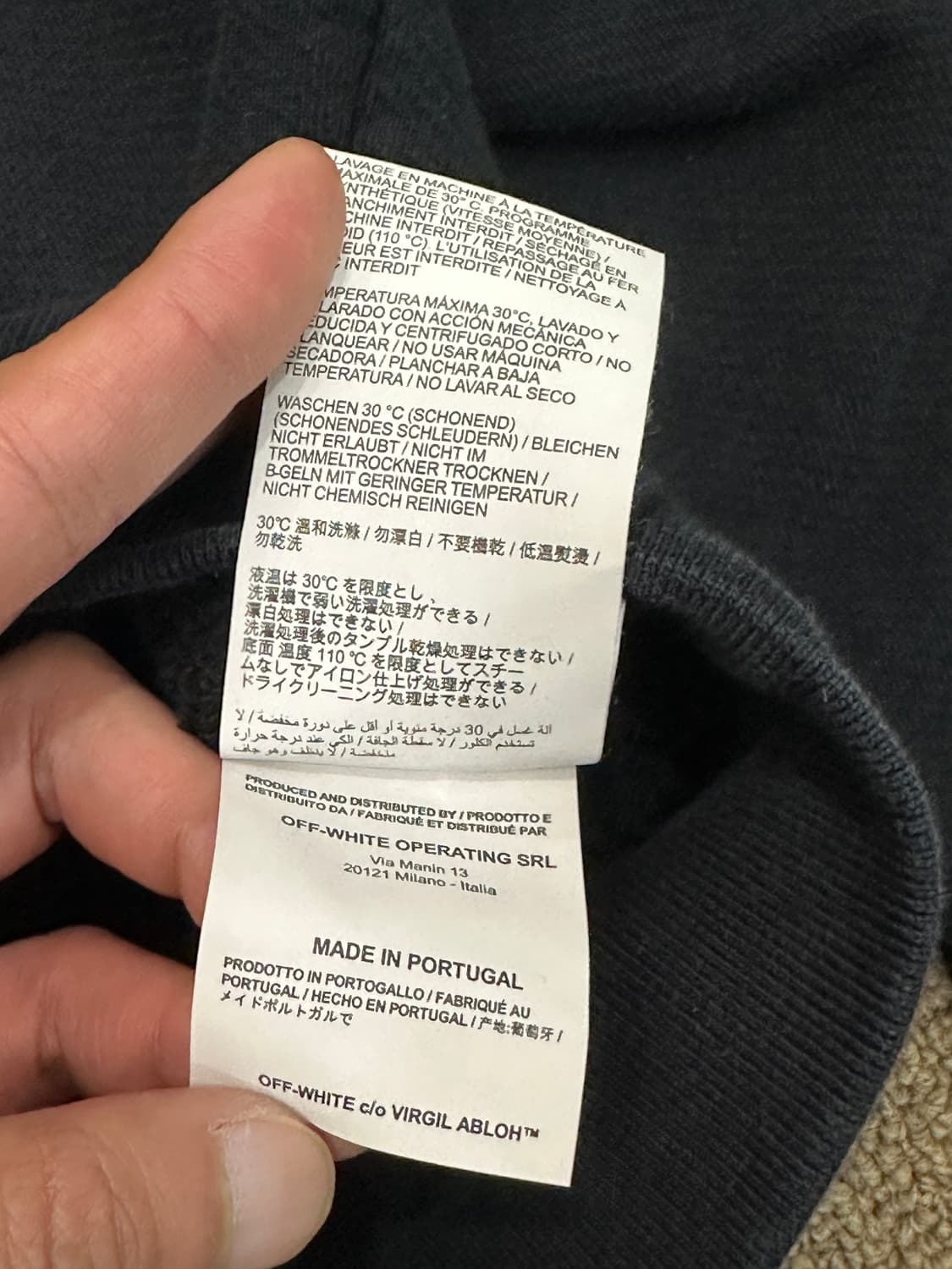 오프화이트 디아그 스컬 프린팅 후드티 xs 상품이미지8