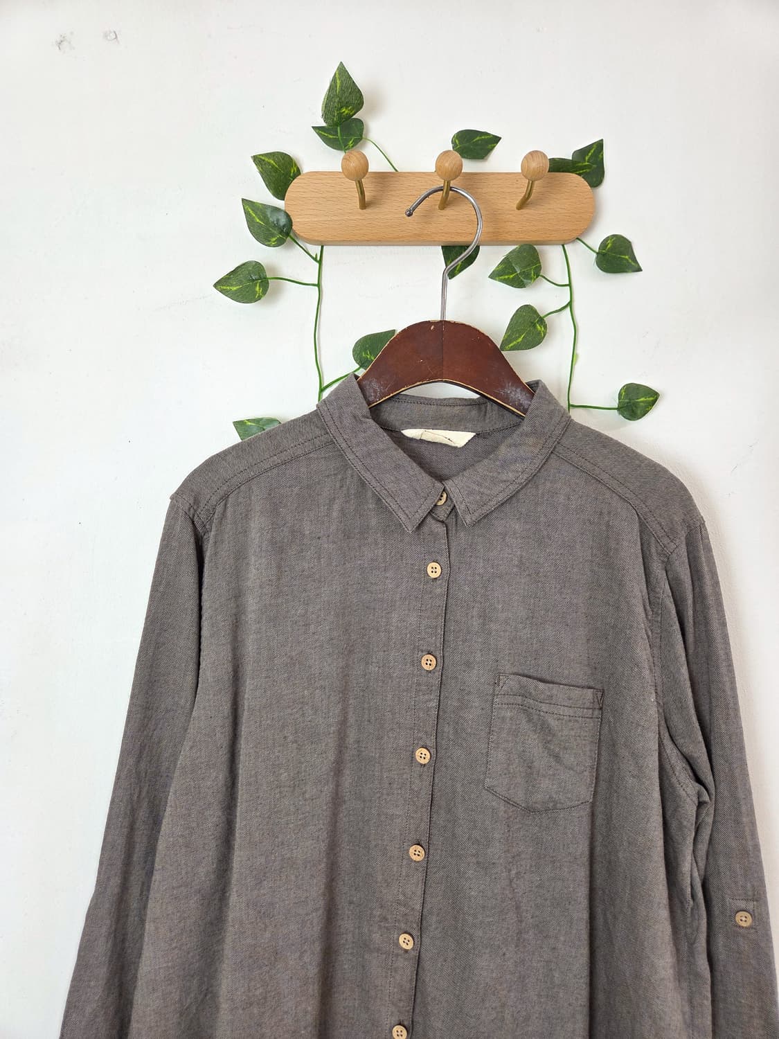 뮤트 모리 버튼업 블라우스 상품이미지2