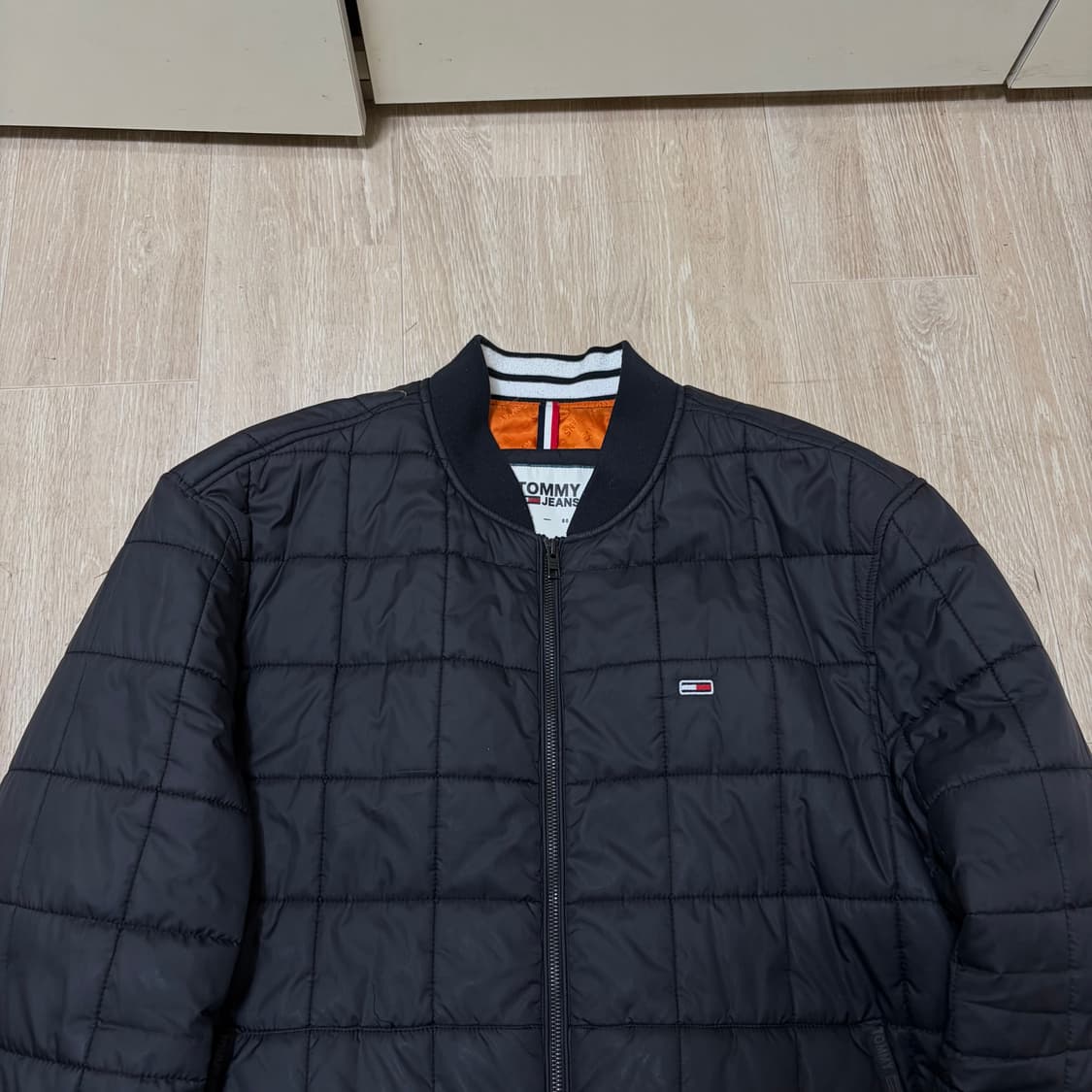 타미힐피거 남성 미니로고 퀼팅 경량패딩 XXL/110  상품이미지2