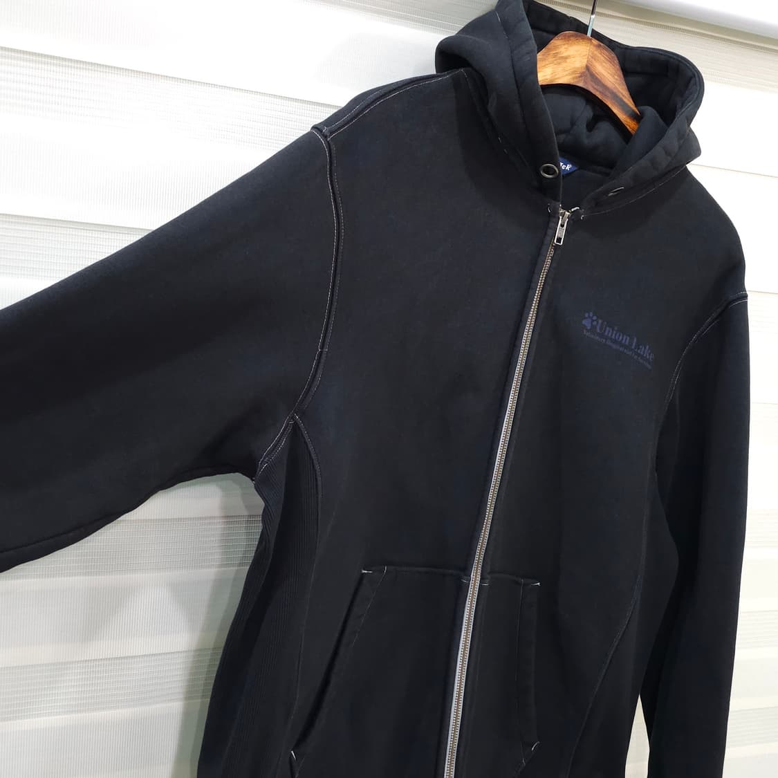 sport-tek 빈티지 후드집업- L 상품이미지4