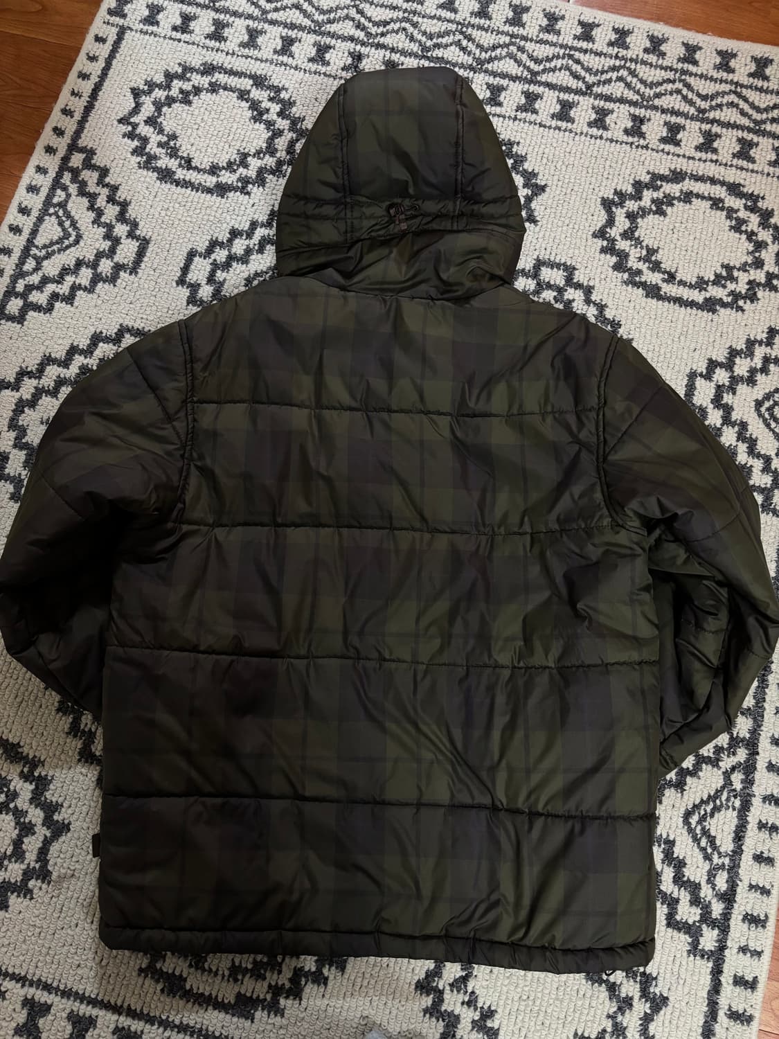 급처) 스투시 체크패턴 패딩 상품이미지2