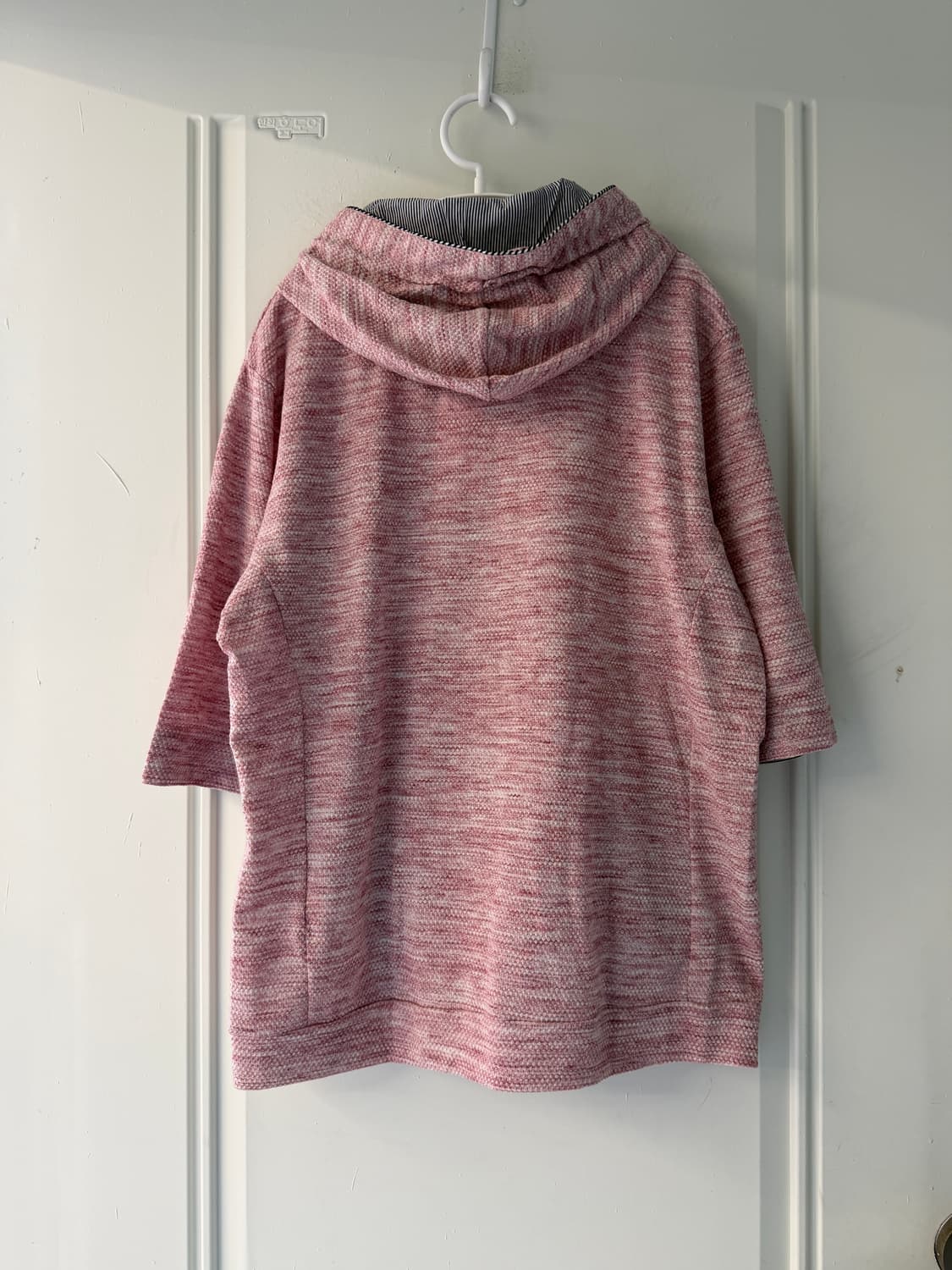 일본빈티지 디테일 레이어드 반팔 후드집업 상품이미지10