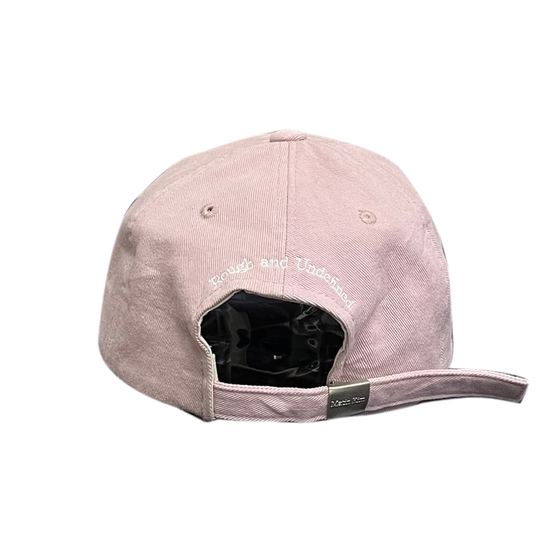 마뗑킴 라이트 핑크 코튼 워시드 볼캡 모자 상품이미지3