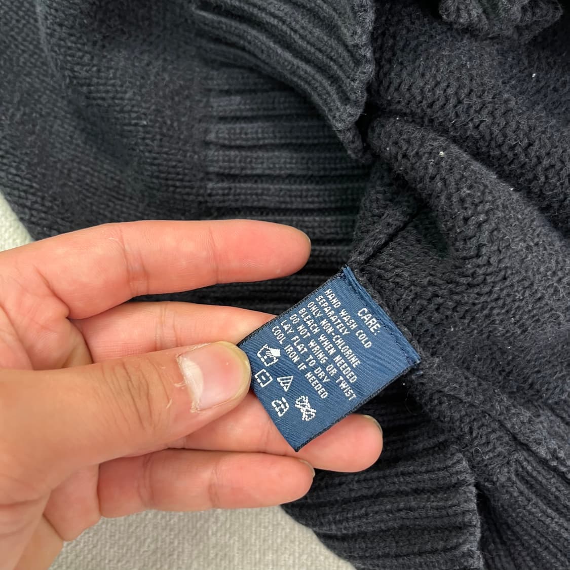 W 90 폴로 랄프로렌 목폴라 니트 상품이미지4