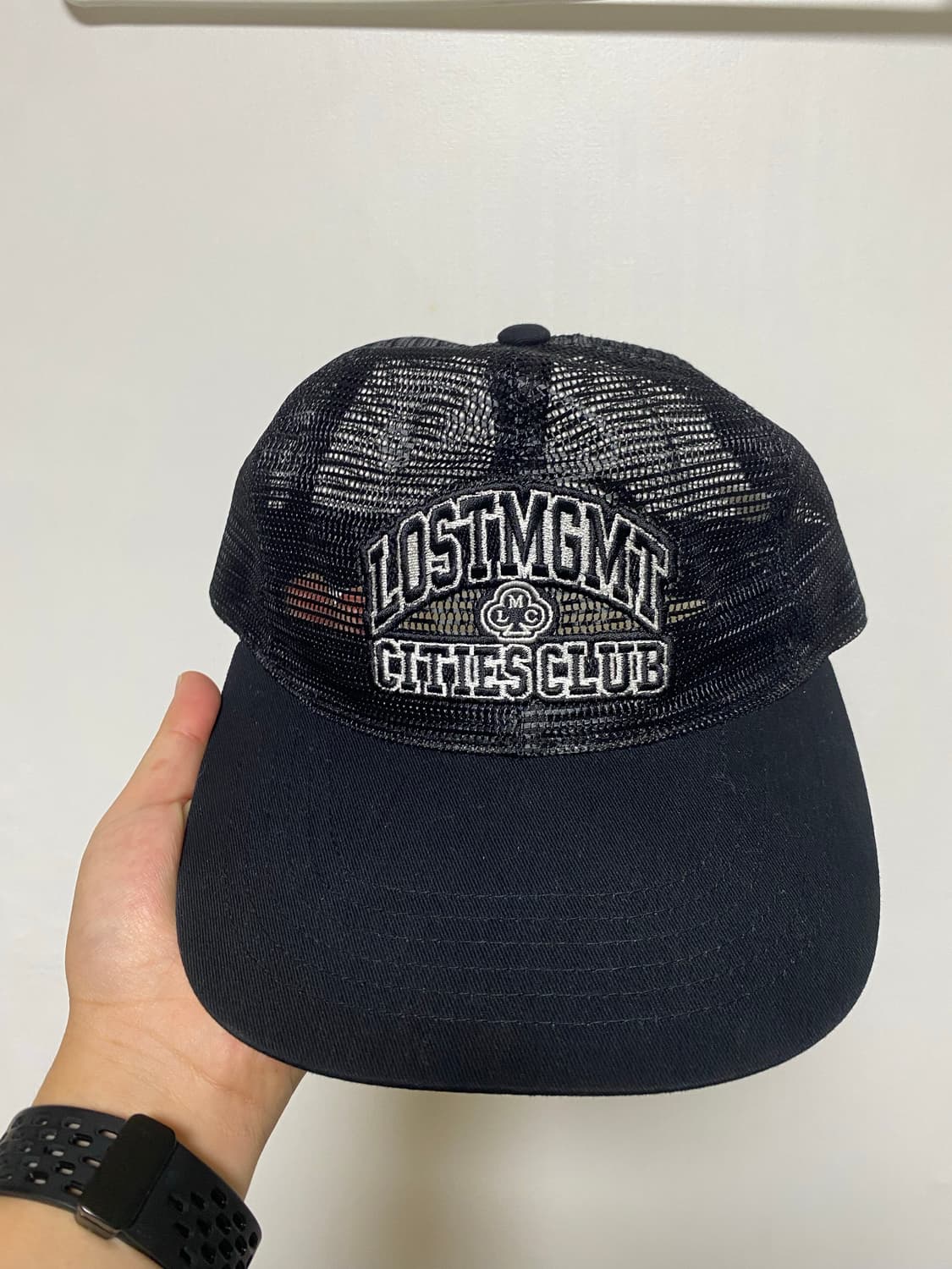 [LMC] 엘엠씨 CLUB ATHLETIC 매쉬 6패널 CAP black 상품이미지2