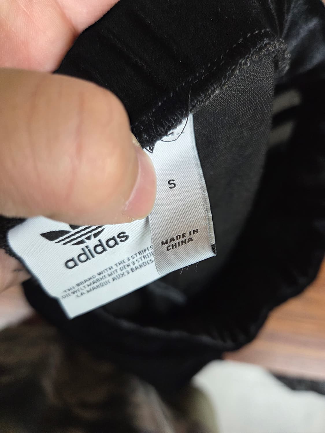 아디다스 벨벳 삼선 타이즈 s 상품이미지3