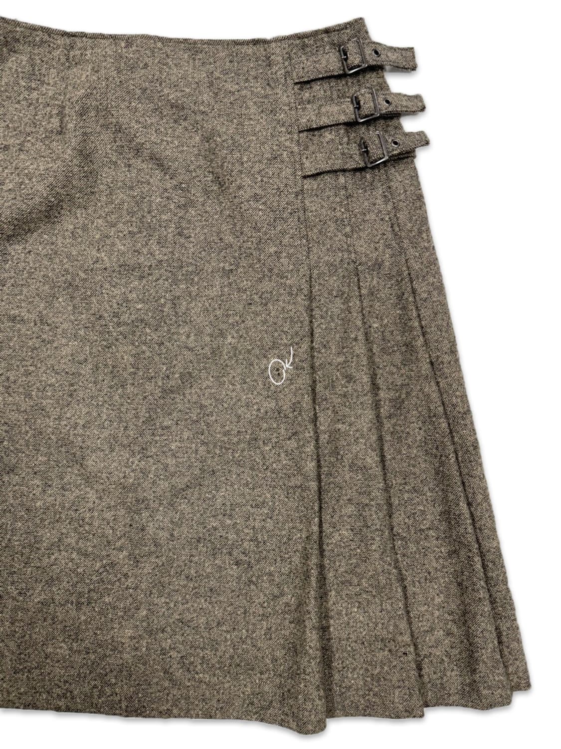 빈티지 Comme Ca Ism 벨트 플리츠 미디 스커트 상품이미지2