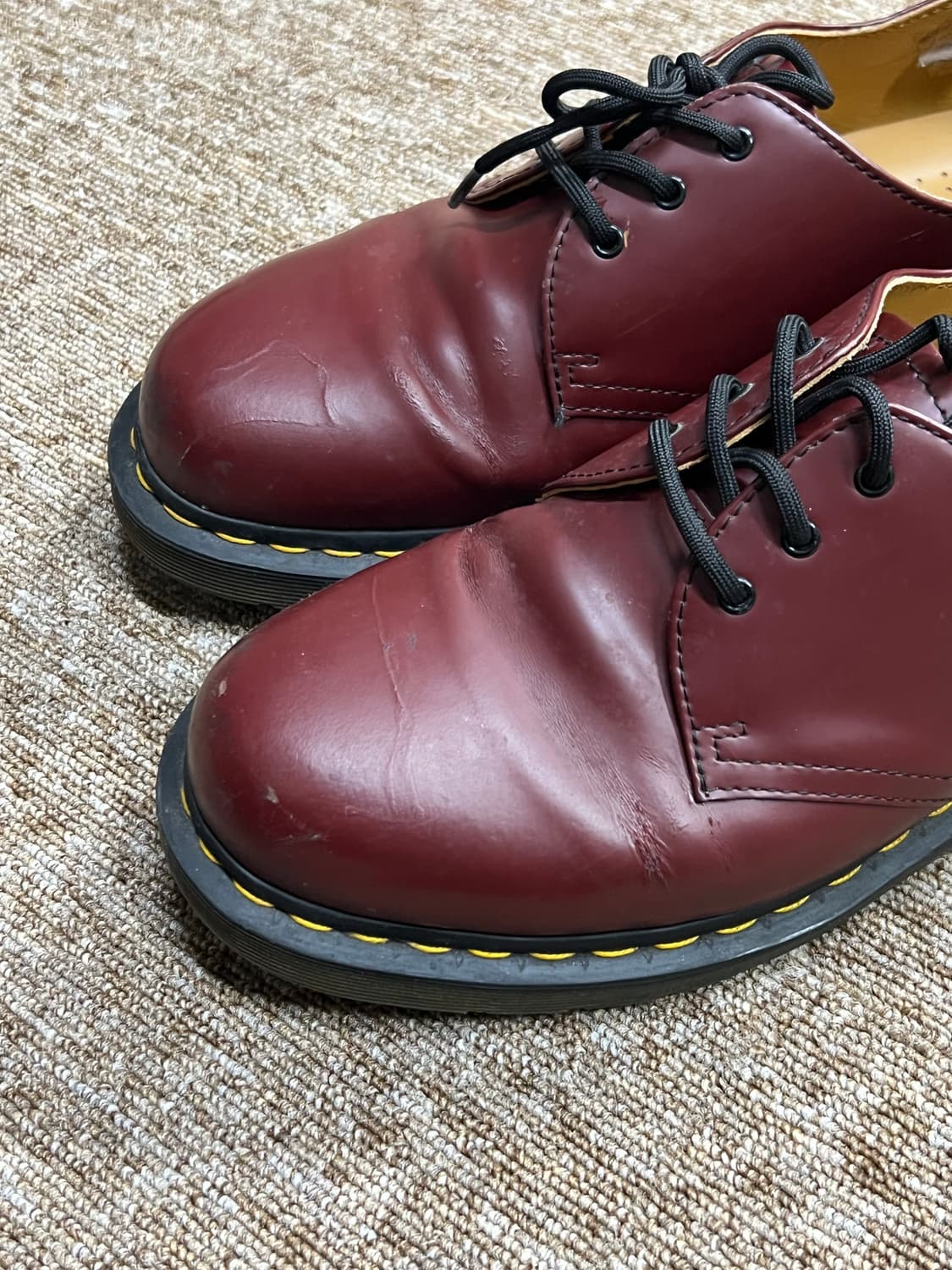 닥터마틴 1461 체리 레드 3홀 260 상품이미지8
