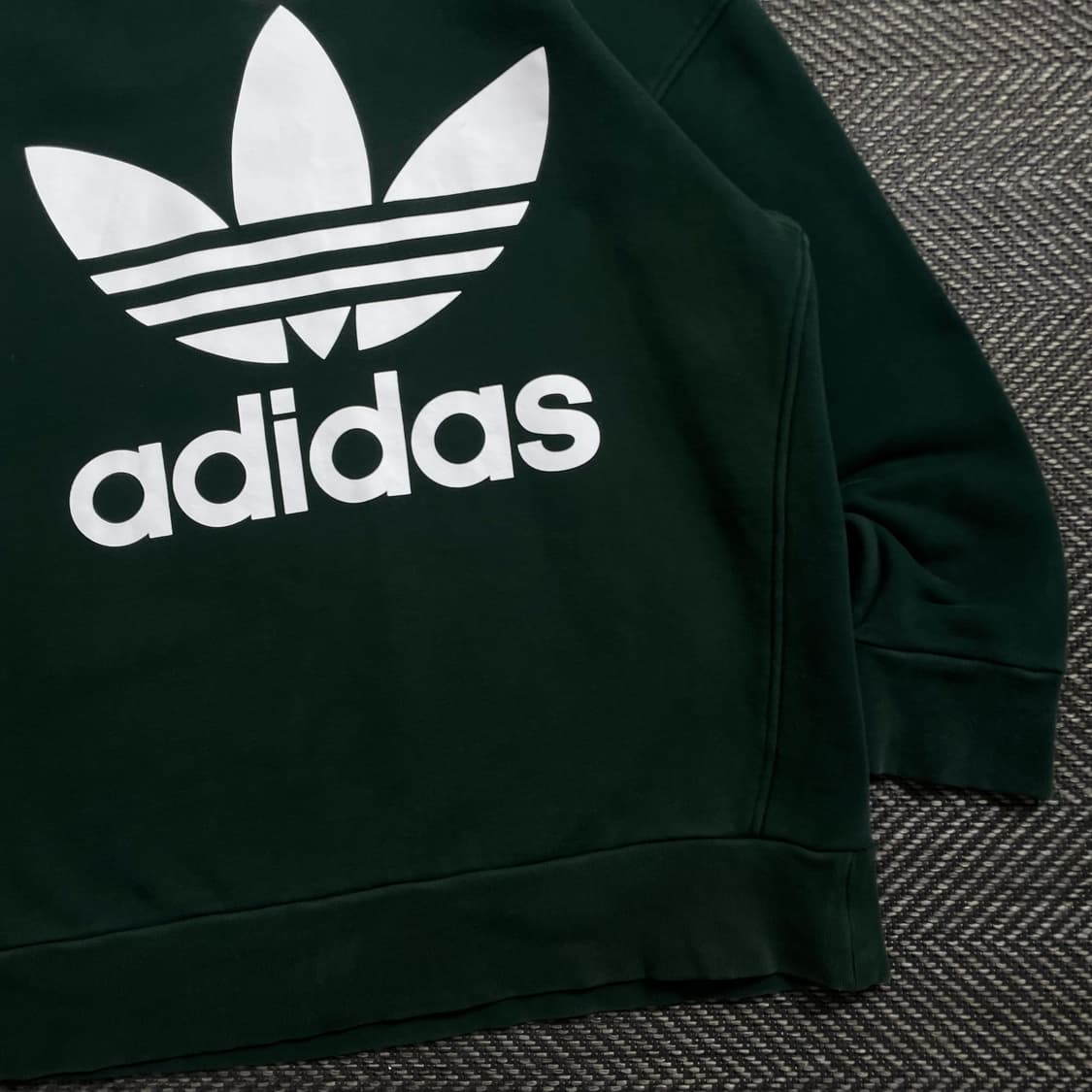 아디다스 트레포일 빅로고 박시핏 크루넥 스웻 셔츠o 4088 상품이미지2