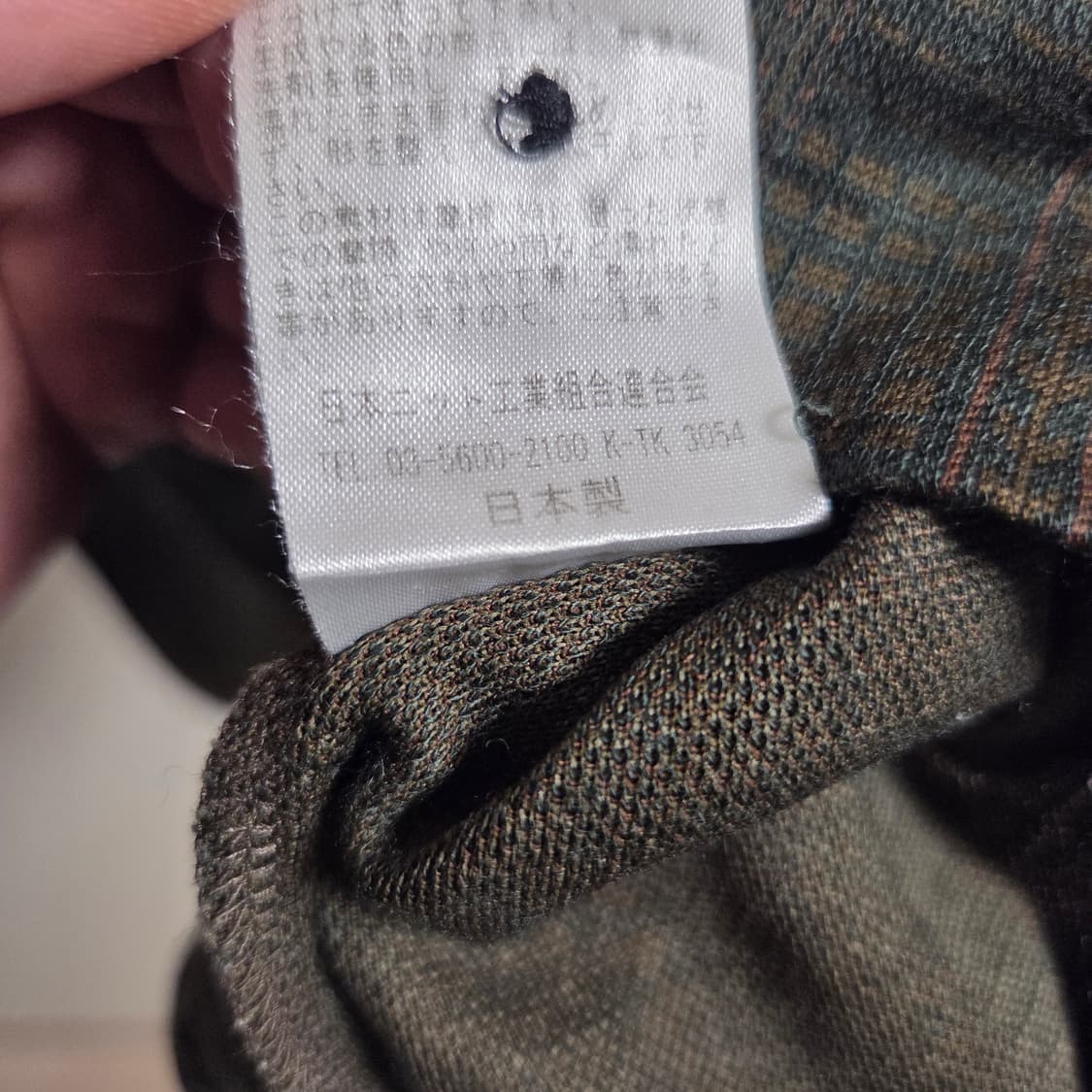 일본제 Padova 울혼방 카라넥 니트 L(100) 상품이미지6