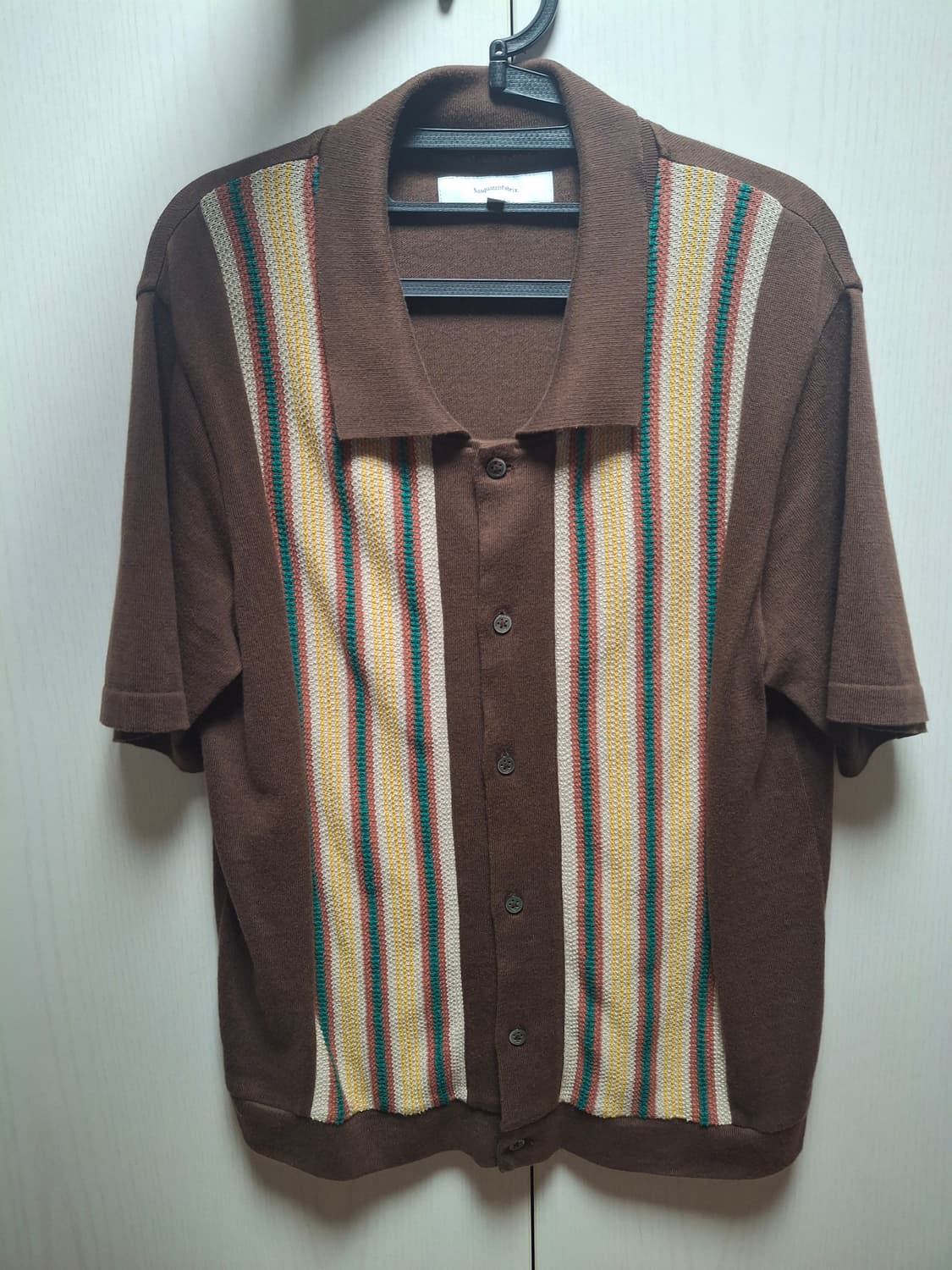 사스콰치패브릭스 니트 반팔 상품이미지1