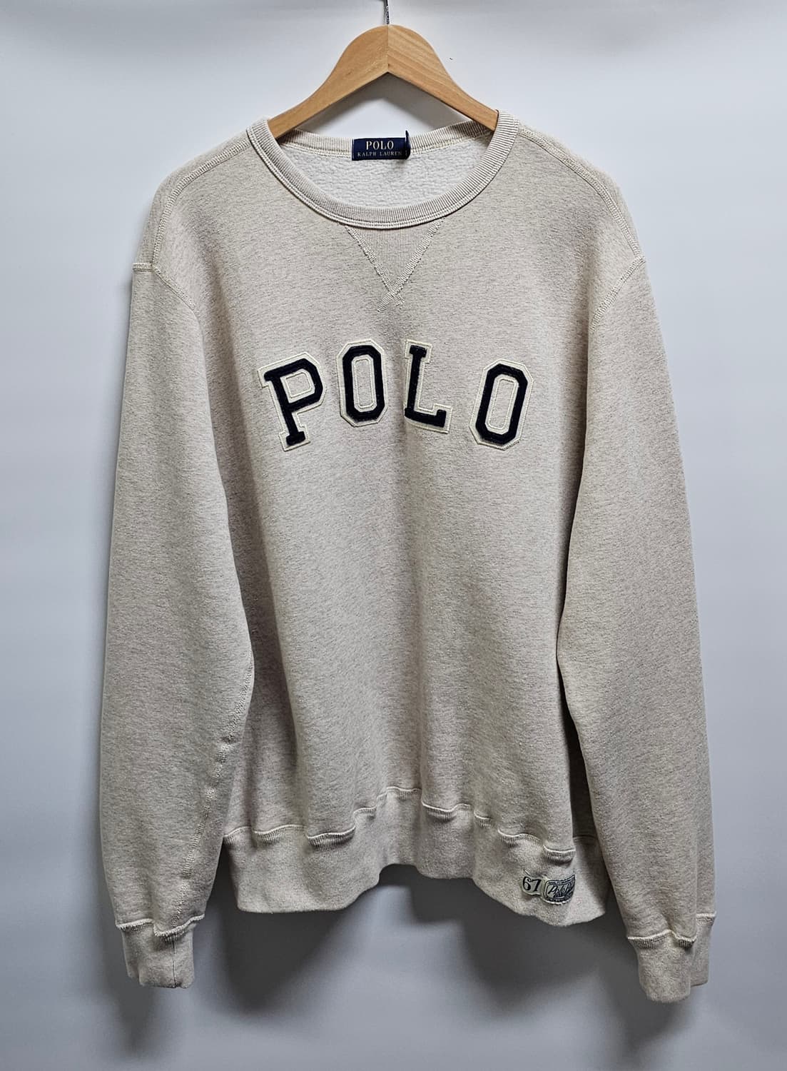 폴로랄프로렌 기모맨투맨 L 상품이미지1