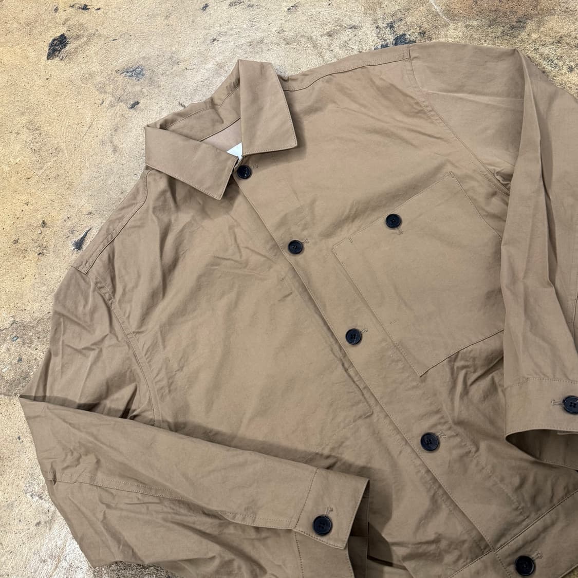 [정품/M] 아트 이프 액츠 브라운 셔츠 자켓 b16 상품이미지1