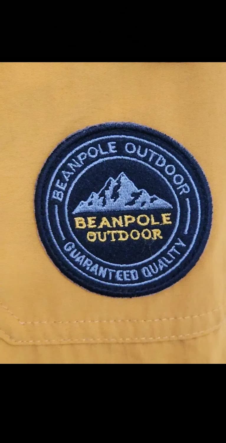 (105) 빈폴 아웃도어 점퍼 겨자색 바람막이 자켓  상품이미지5