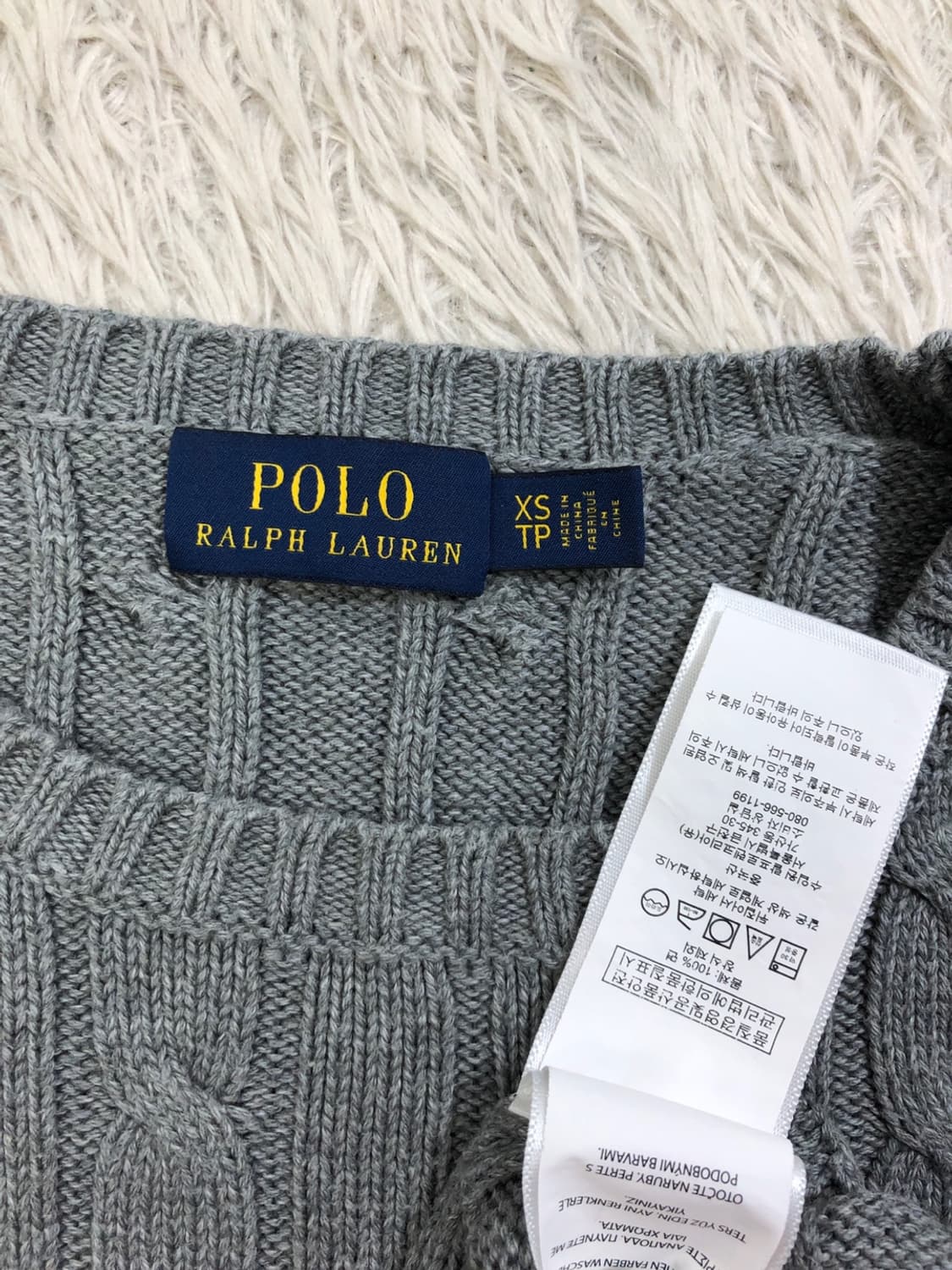 폴로 랄프 로렌 꽈배기 니트/#2483 상품이미지6