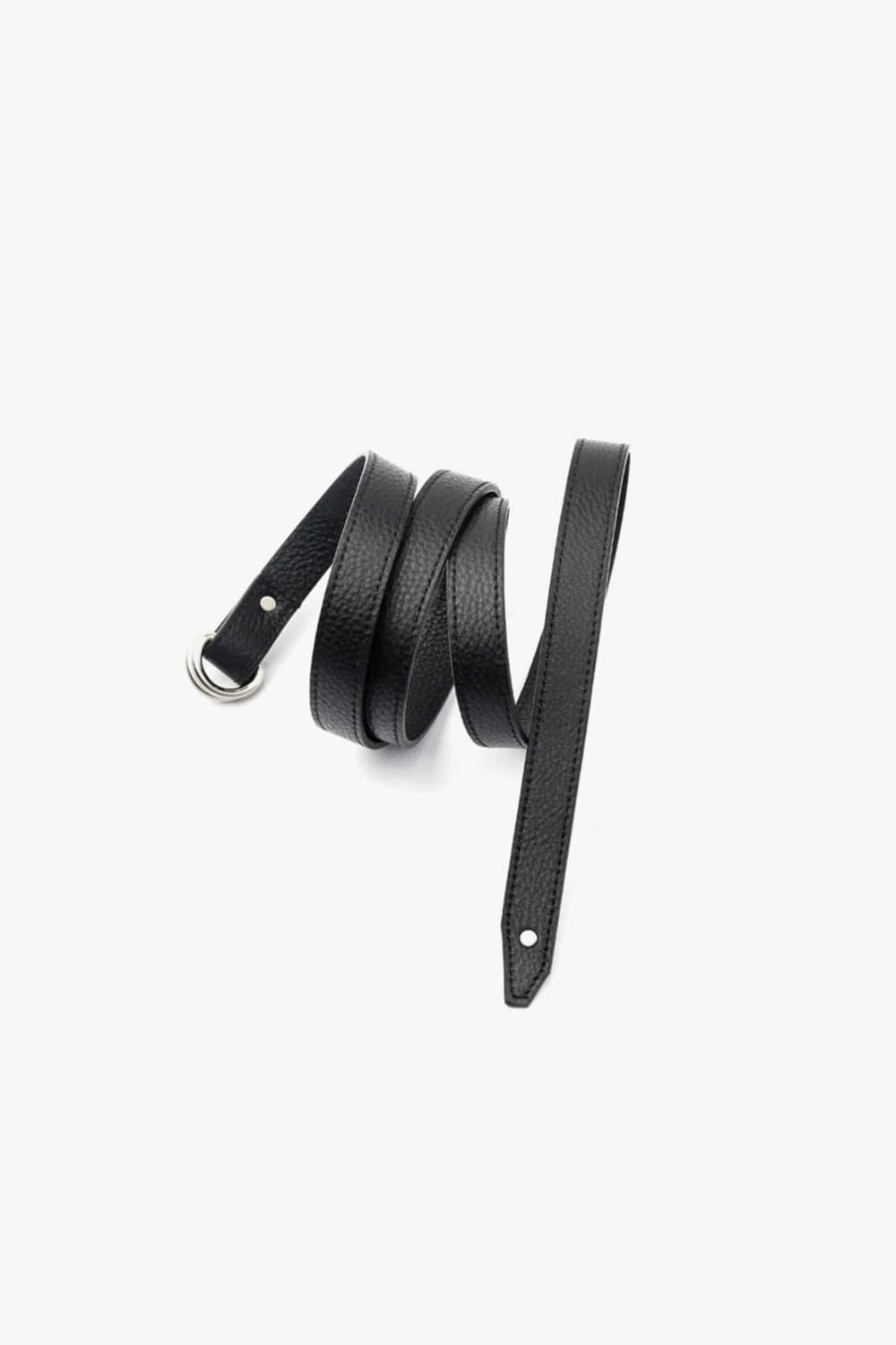 이얼즈어고 롱 레더 벨트 블랙 상품이미지2