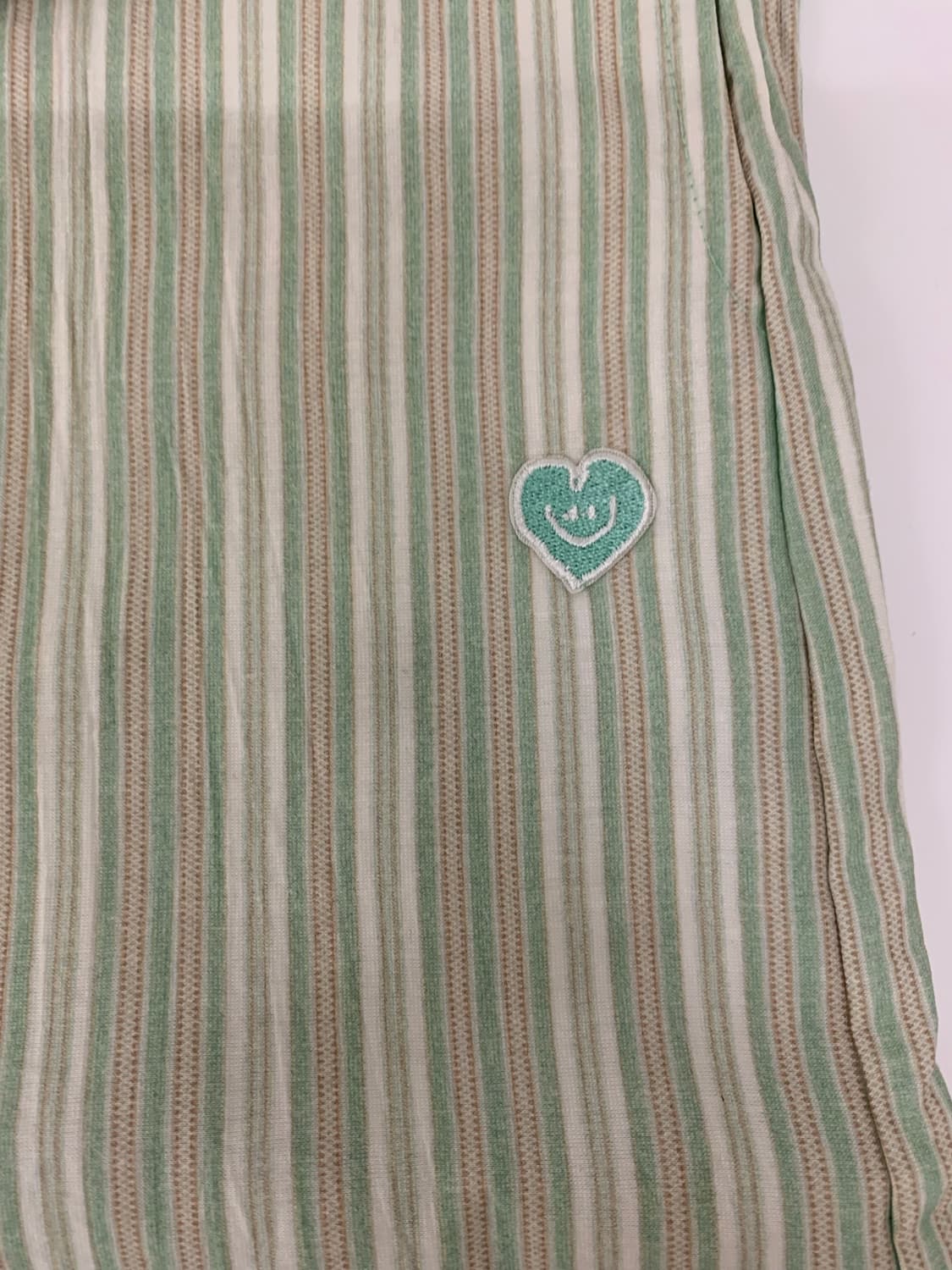 MINJIENA stripe pants green 상품이미지7