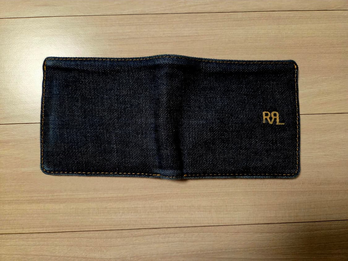 RRL 더블알엘 로고 데님 월렛 (지갑) 상품이미지1