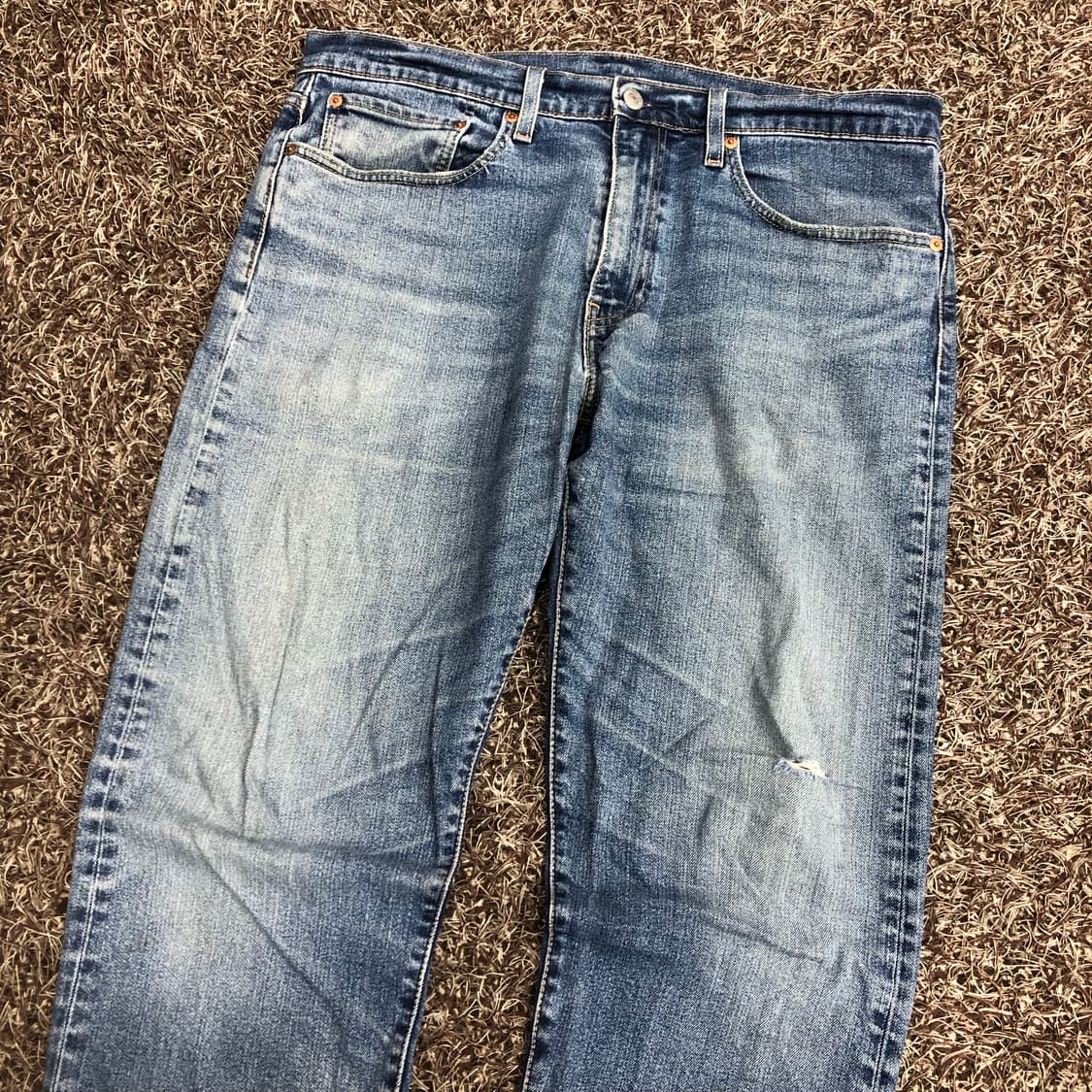 리바이스 502 프리미엄 빅E 워싱 데님 팬츠 상품이미지6