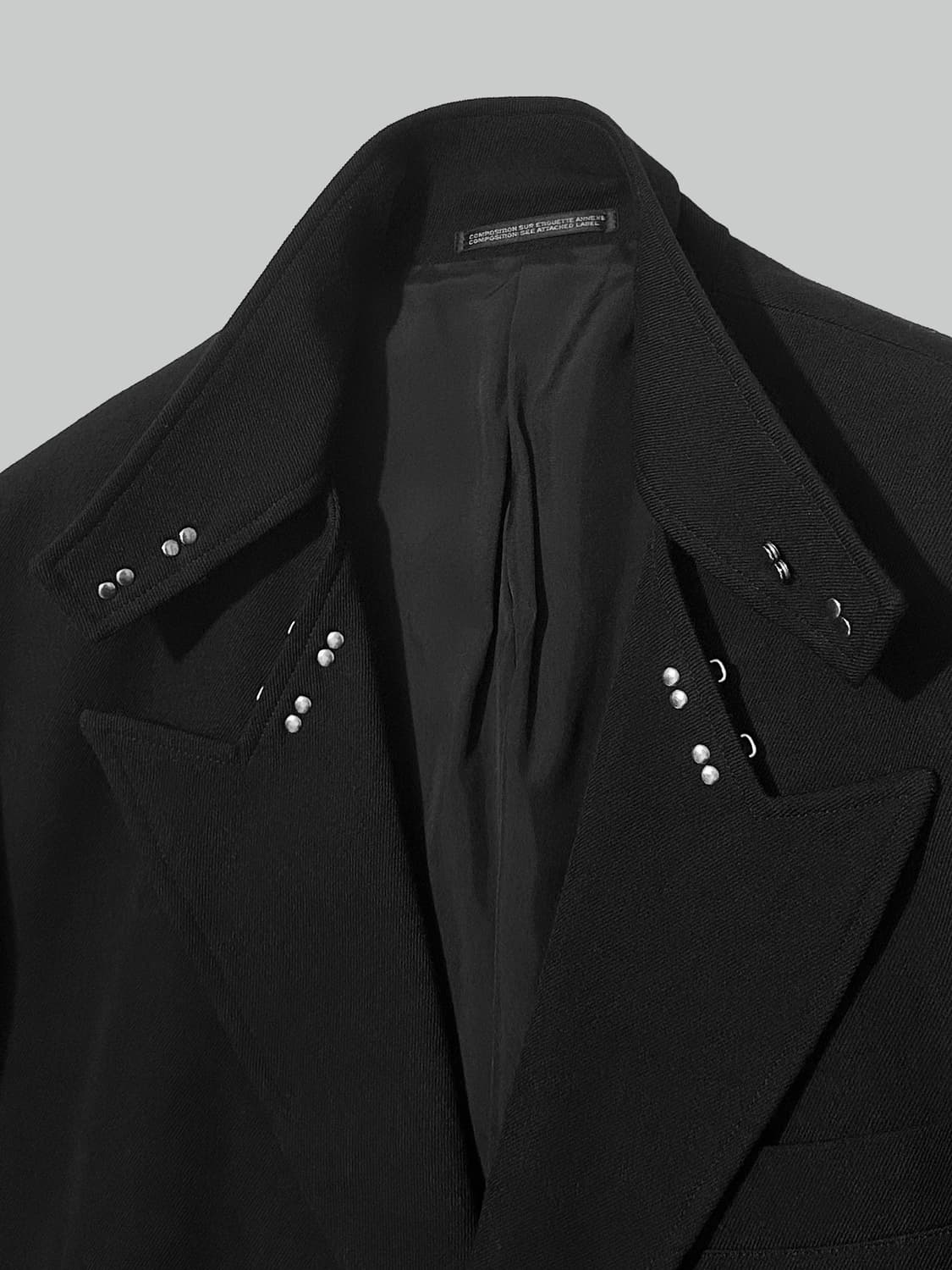 요지 야마모토 지퍼 블레이저 상품이미지4