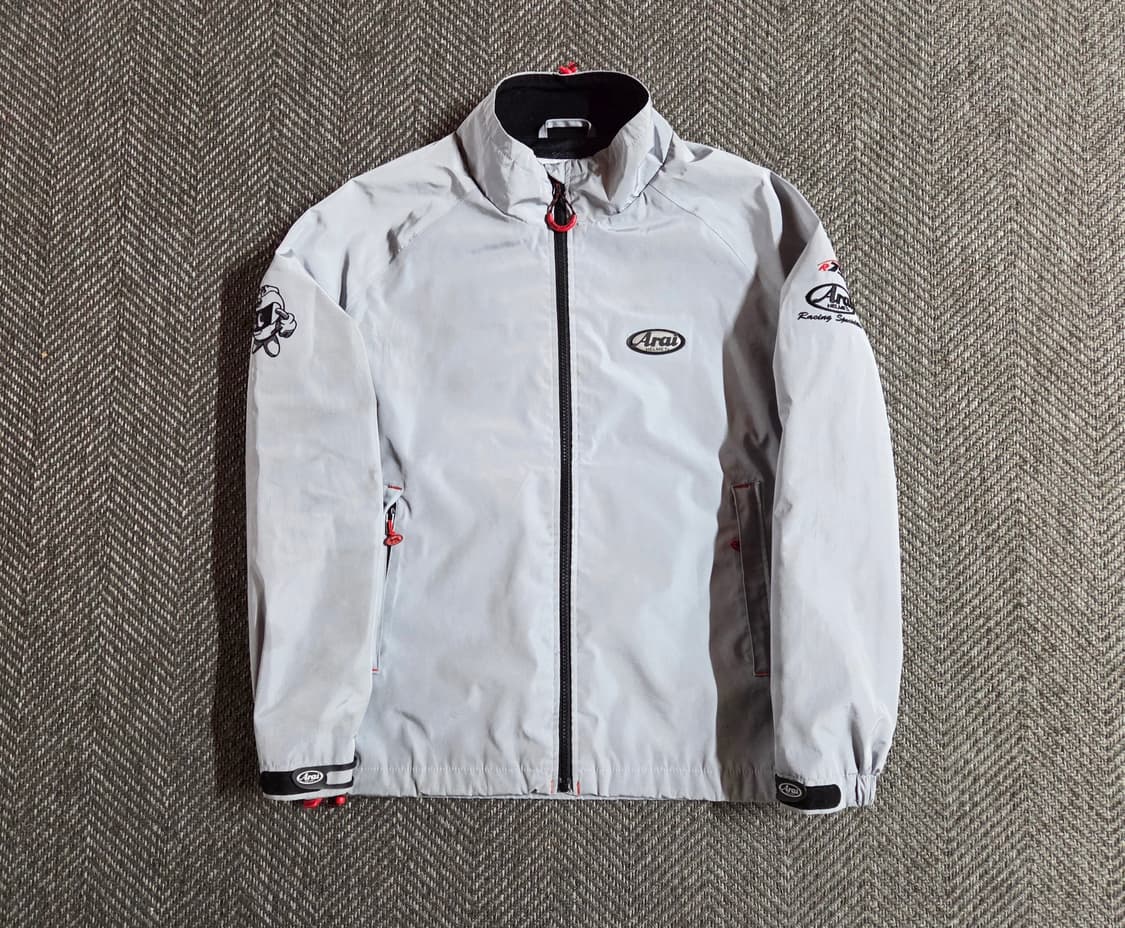 아라이 Arai 그레이 실버 구형 바람막이 상품이미지2