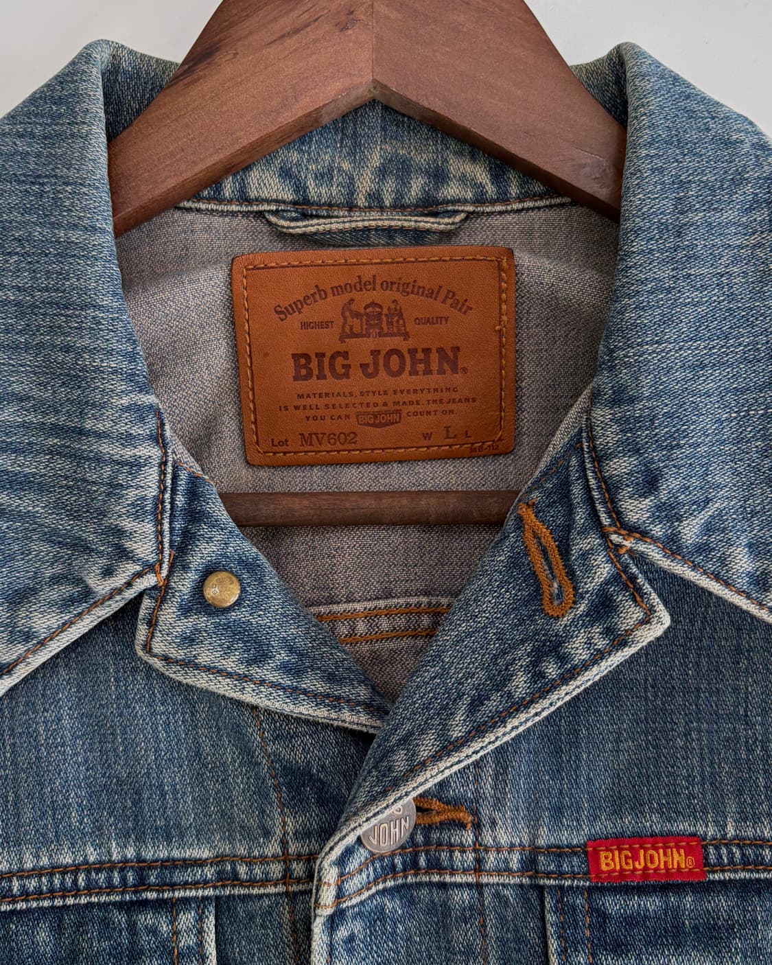 [L]빅존 BIG JOHN JPN 빈티지 트러커 데님 자켓 상품이미지8