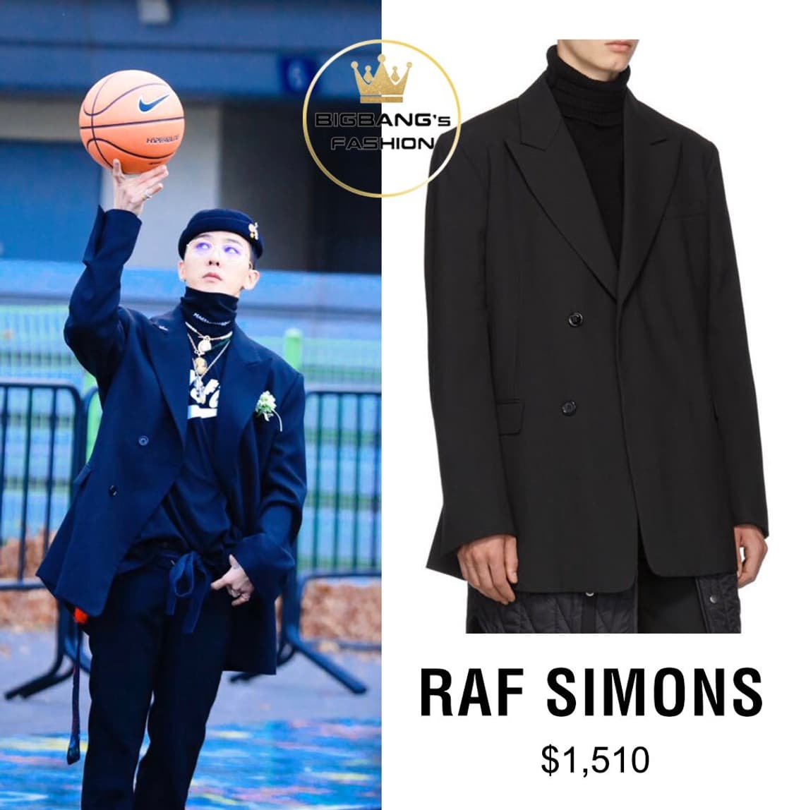 (46-48) 라프시몬스 블레이저 자켓 구매 상품이미지1