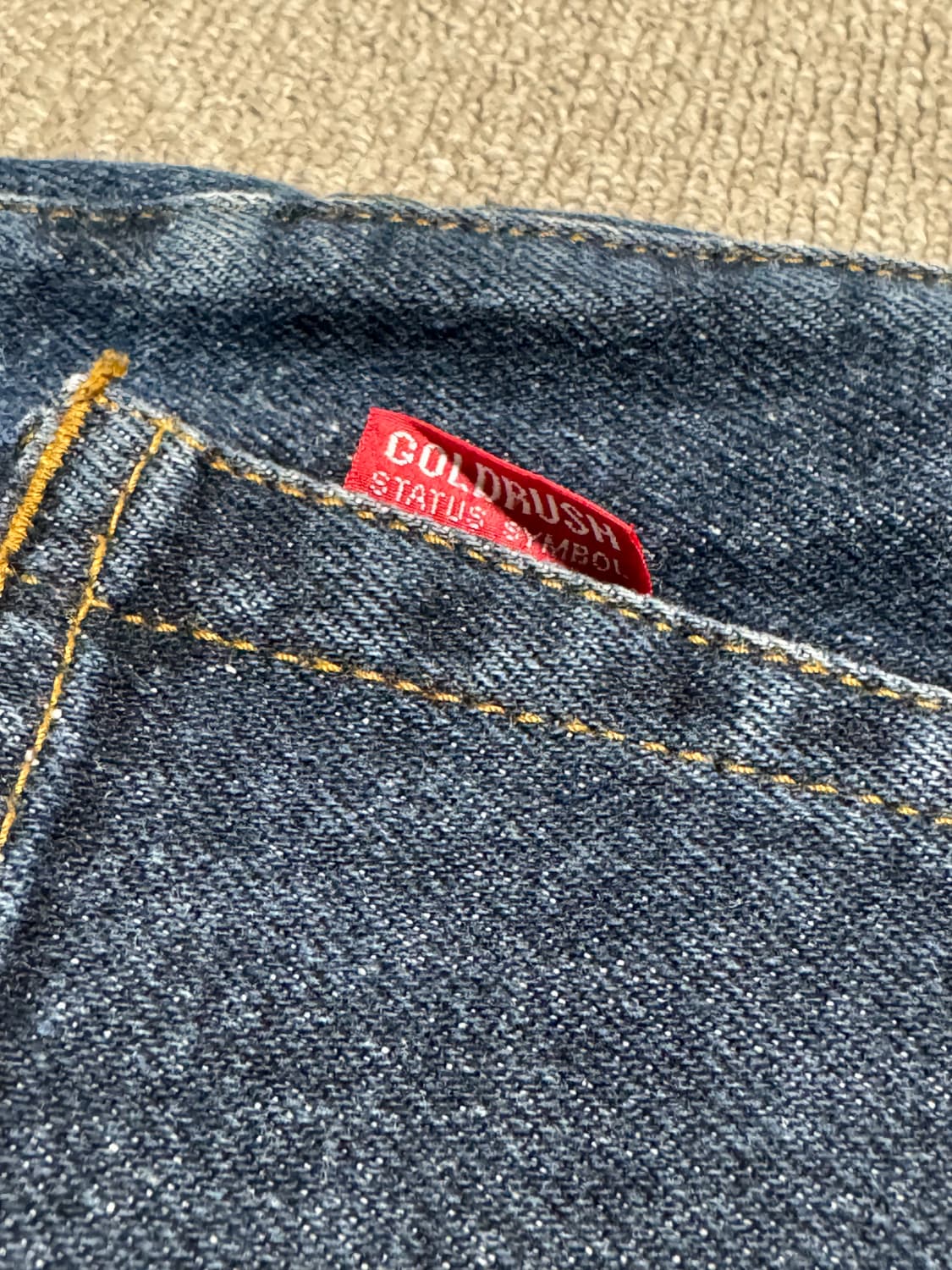 gold rush 중청 데님 팬츠 상품이미지5