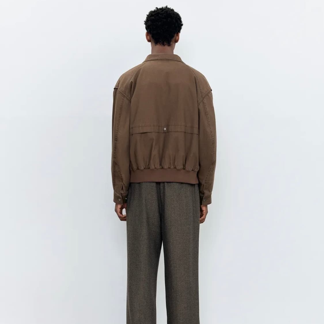 [인사일런스] 워시드 아스트로 자켓 BROWN_L 상품이미지7