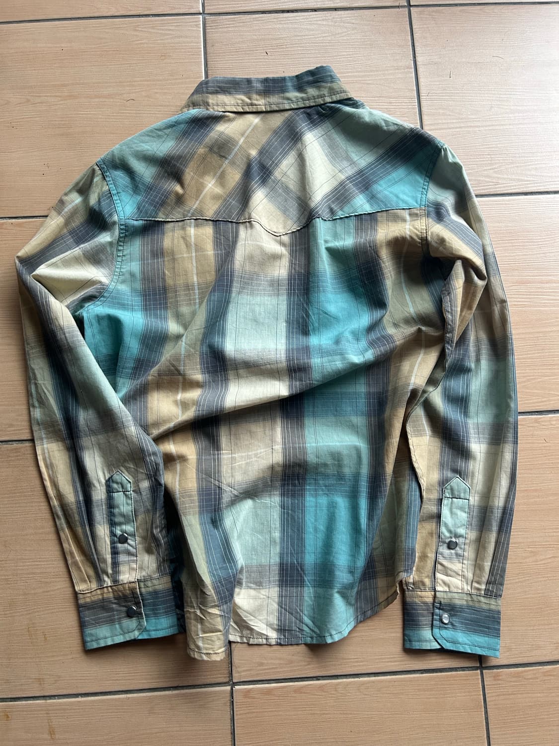 빈티지 리바이스체크웨스턴셔츠 상품이미지5