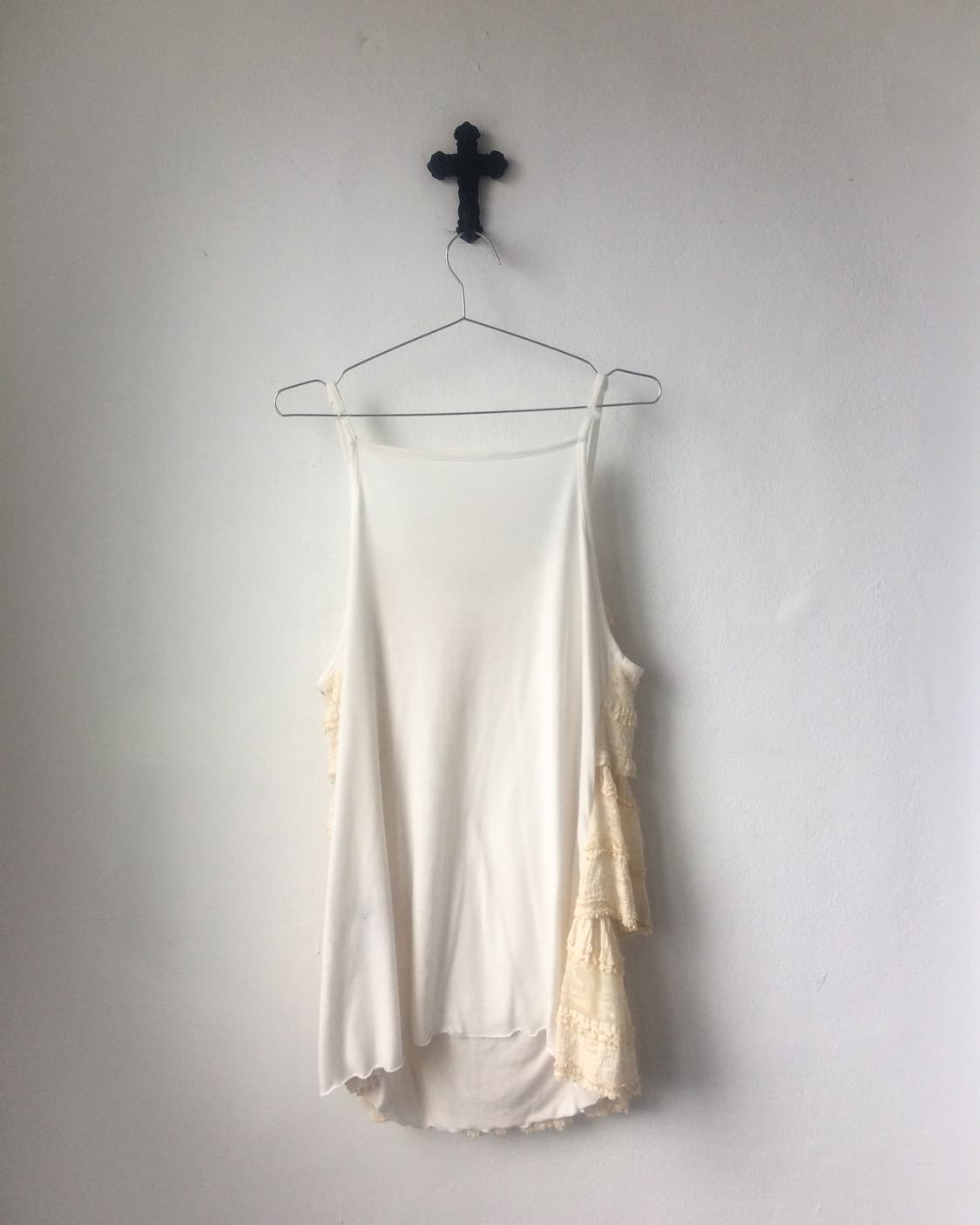 Lace layered sleeveless onepiece 상품이미지3