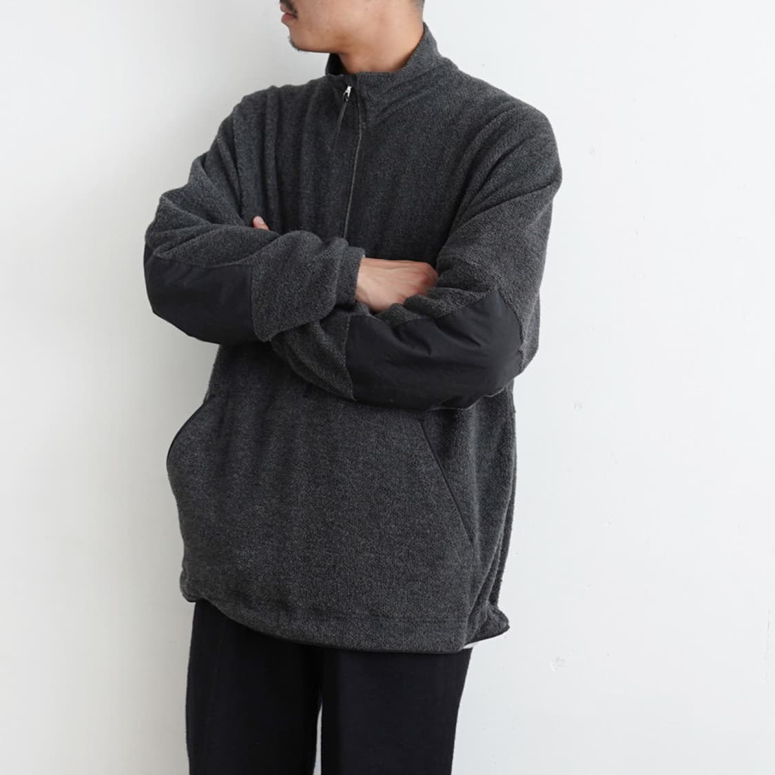 캡틴선샤인 울 캐시미어 플리스 하이넥 상품이미지2