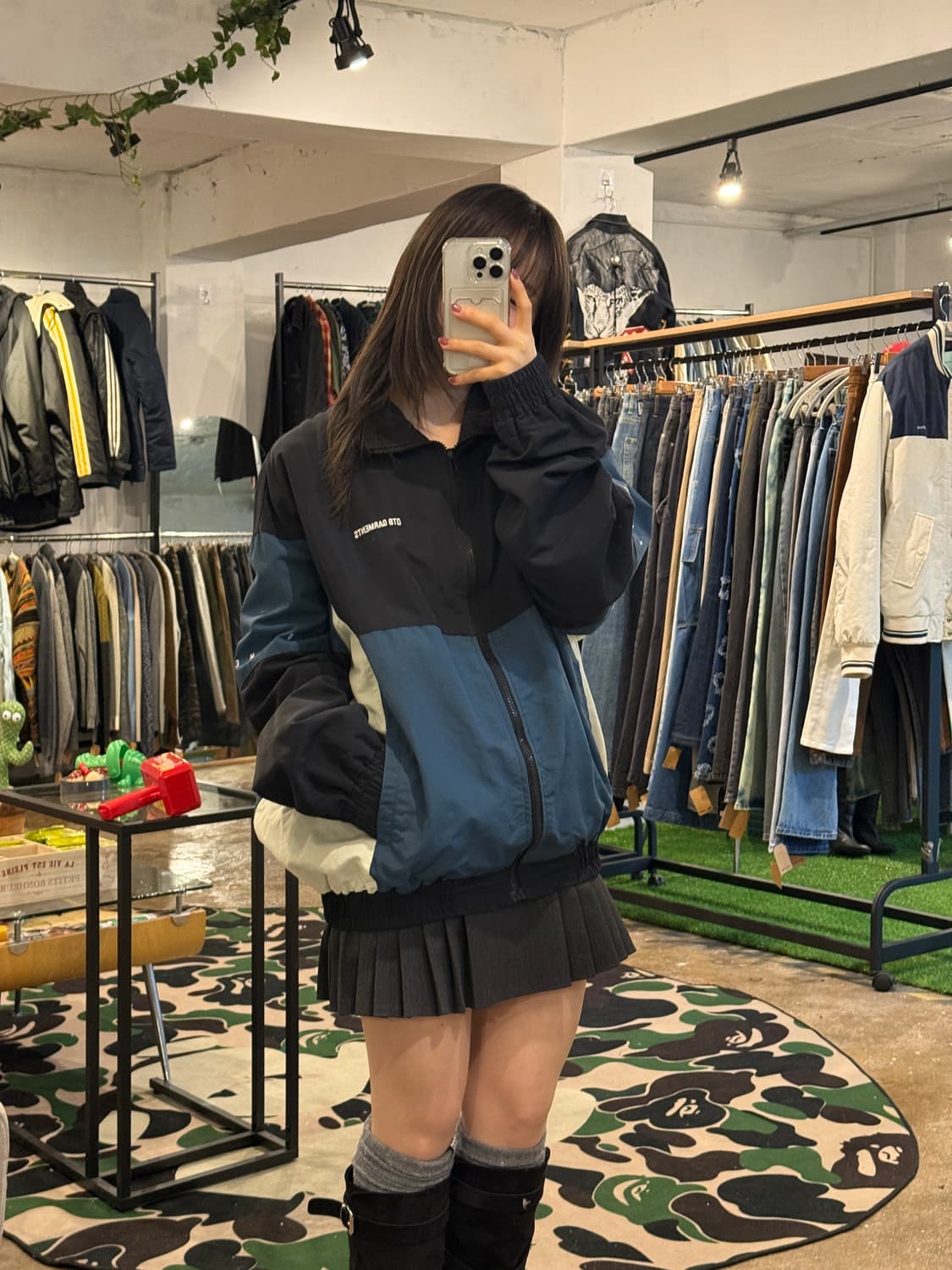 큐티에잇 가먼츠 올드 트랙 자켓 상품이미지3