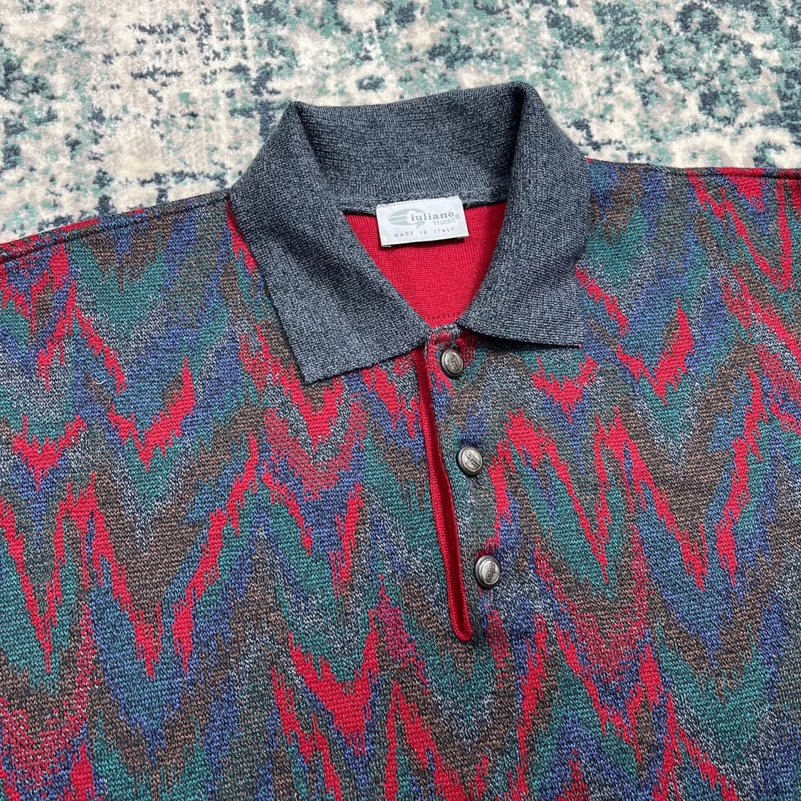 iuliano Italy 울 패턴 빈티지 나바호 스웻 (F) 상품이미지2