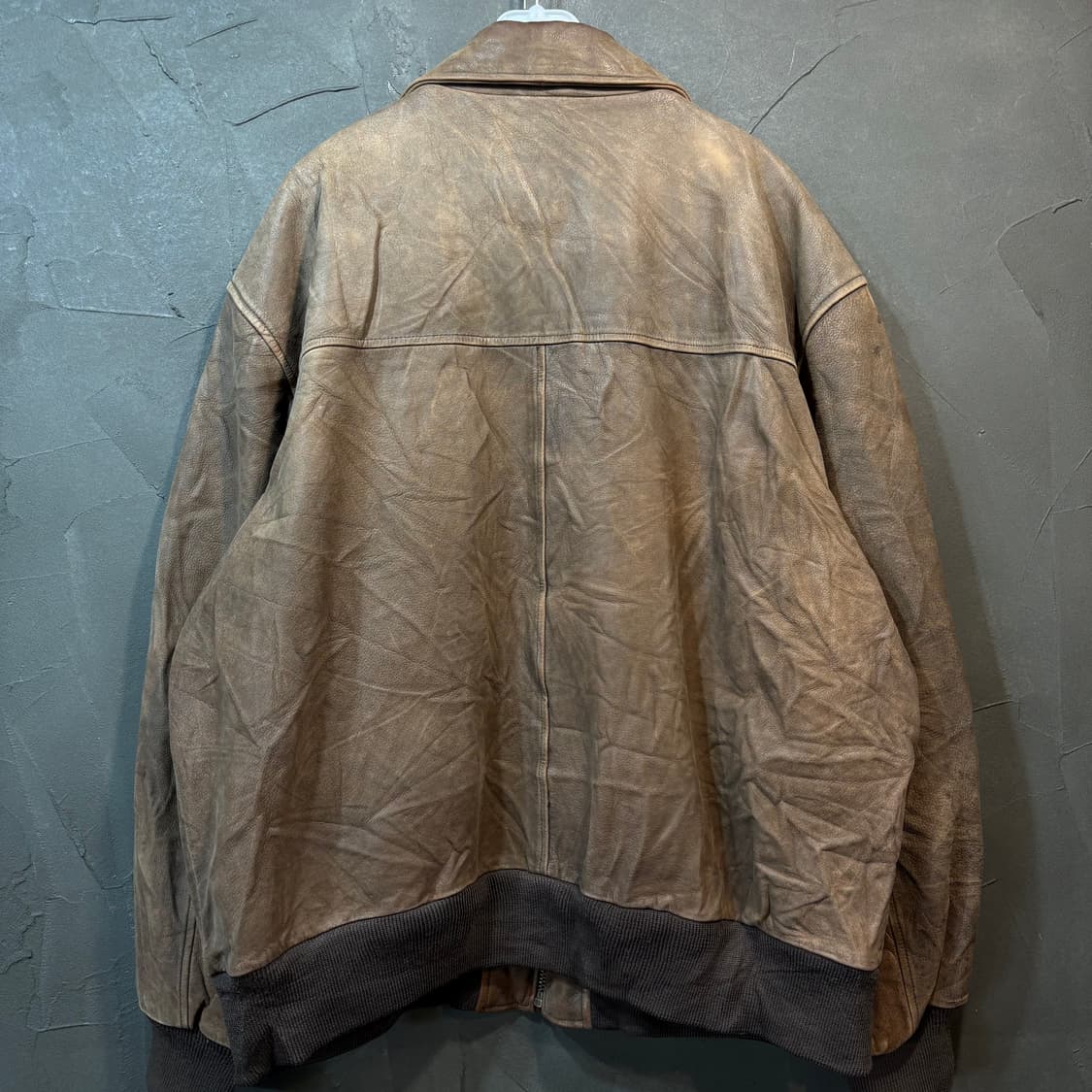 [XL] VINTAGE 빈티지 A-2 가죽 자켓 상품이미지4