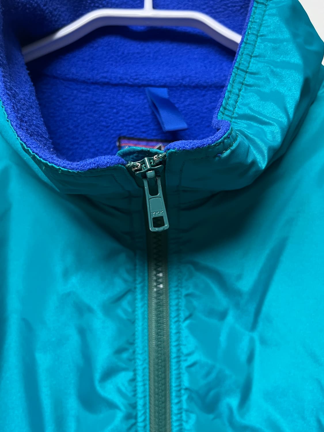 80s 파타고니아 쉘드신칠라 틸그린 상품이미지7